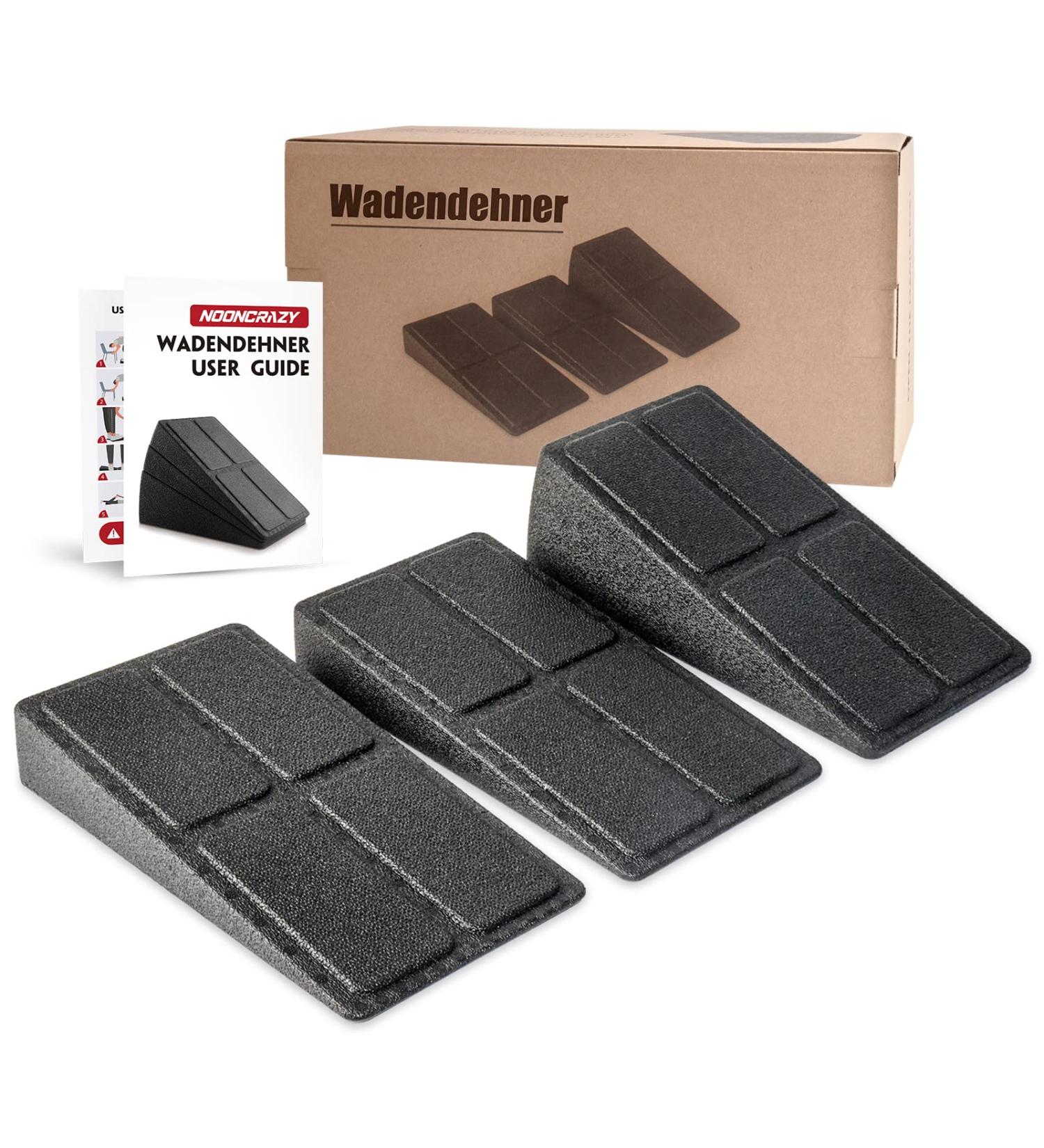 Buy Wadendendehner 3 Set - Mobilization Wedge for Calf Stretching Leg Extensions & Plantar Fasciitis Relief - International Shipping Available - Buy Online on GoSupps.com