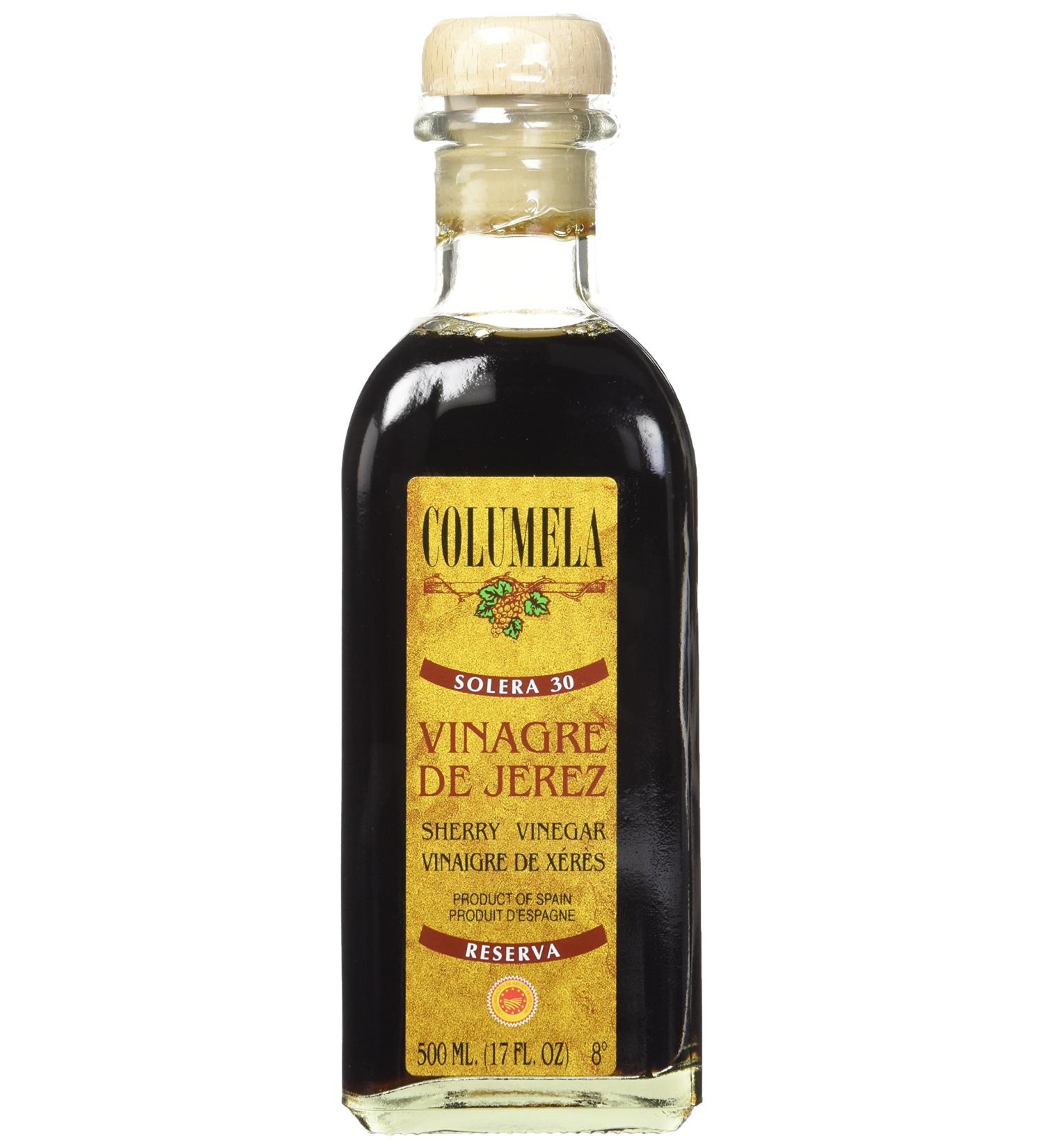 Columela 30 Year Aged Sherry Vinegar - 16.9 fl oz (500 ml) - Premium Quality - Buy Online on GoSupps.com