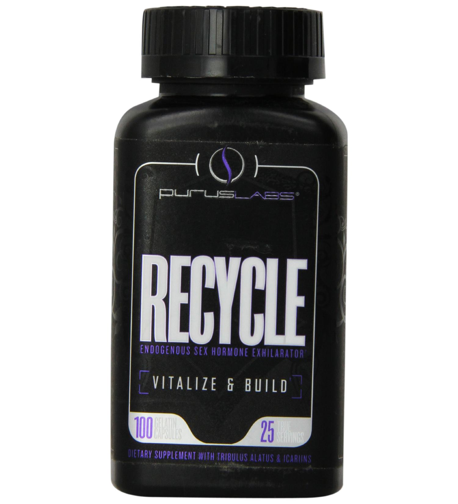 Purus Labs Recycle Capsules - Natural Testosterone Support, 25 Servings - Buy Online on GoSupps.com