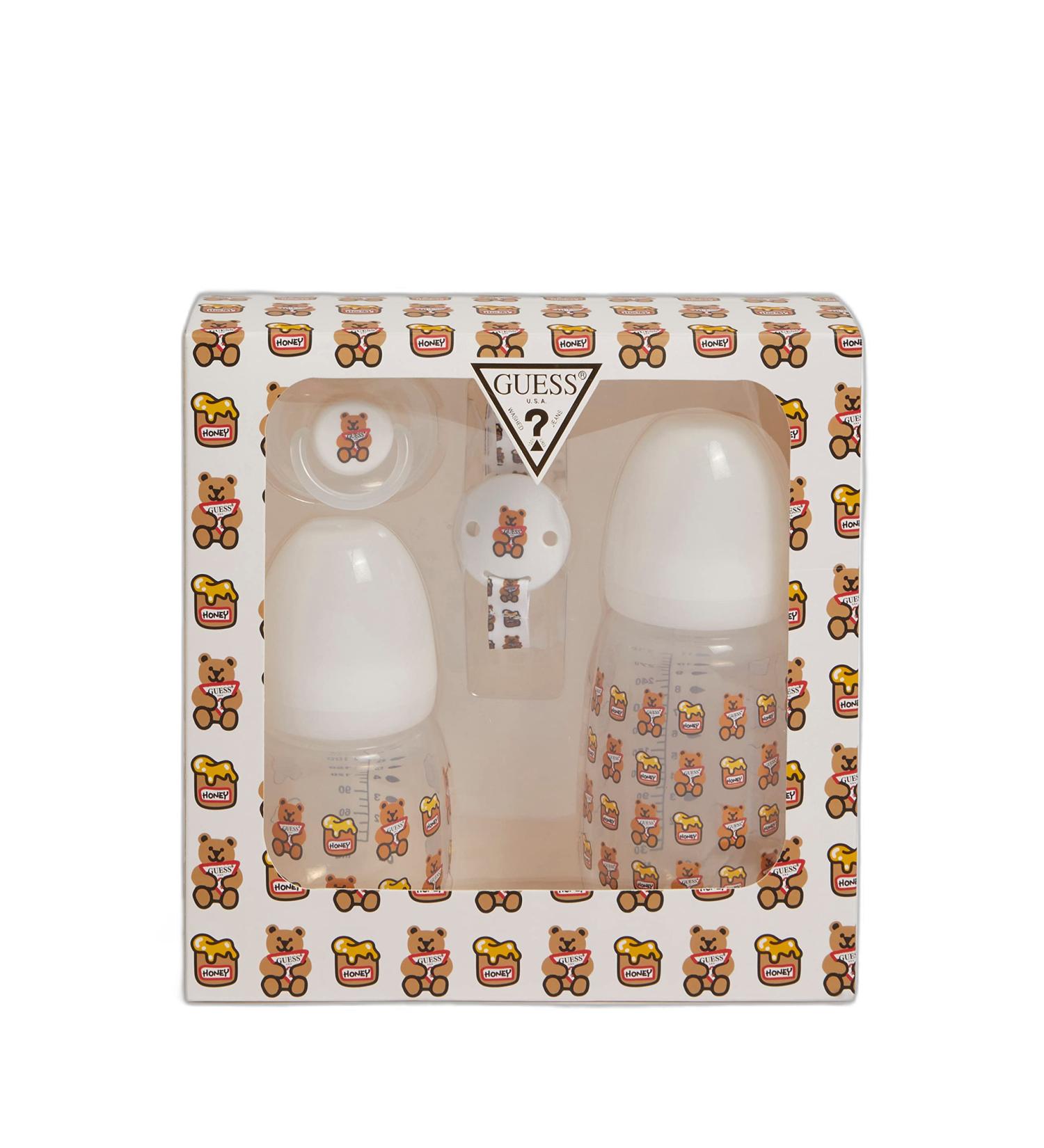 Set of 2 Bib rons Pacifier & Bow for Baby Girls - Guess Baby Collection - Buy Online on GoSupps.com