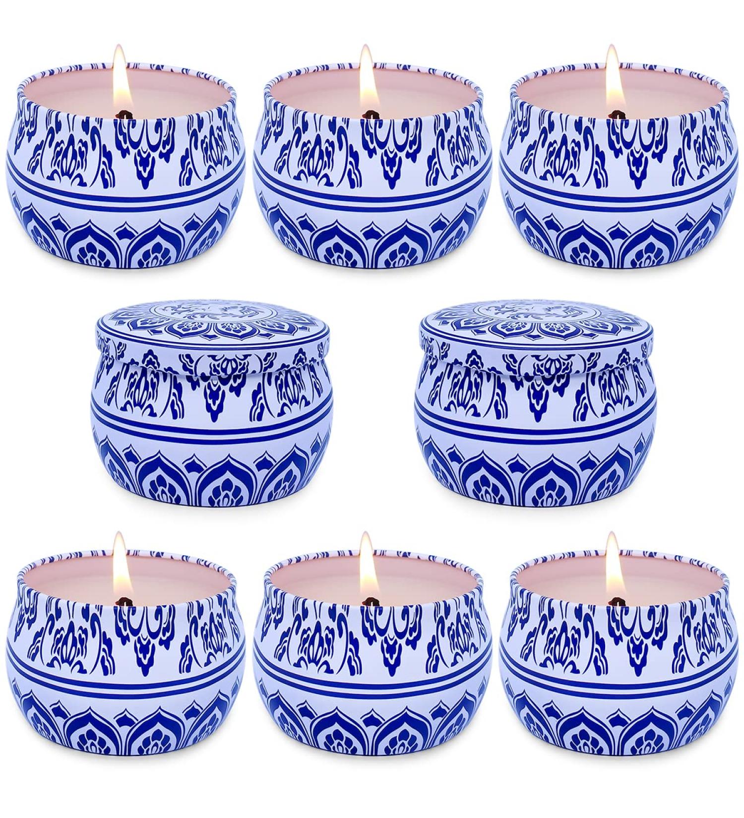 Outdoor Citronella Candles 4.4oz Natural Soy Wax Candles for Patio Porch in Summer  Pack of 8 8 x 4.4oz Citronella - Buy Online on GoSupps.com