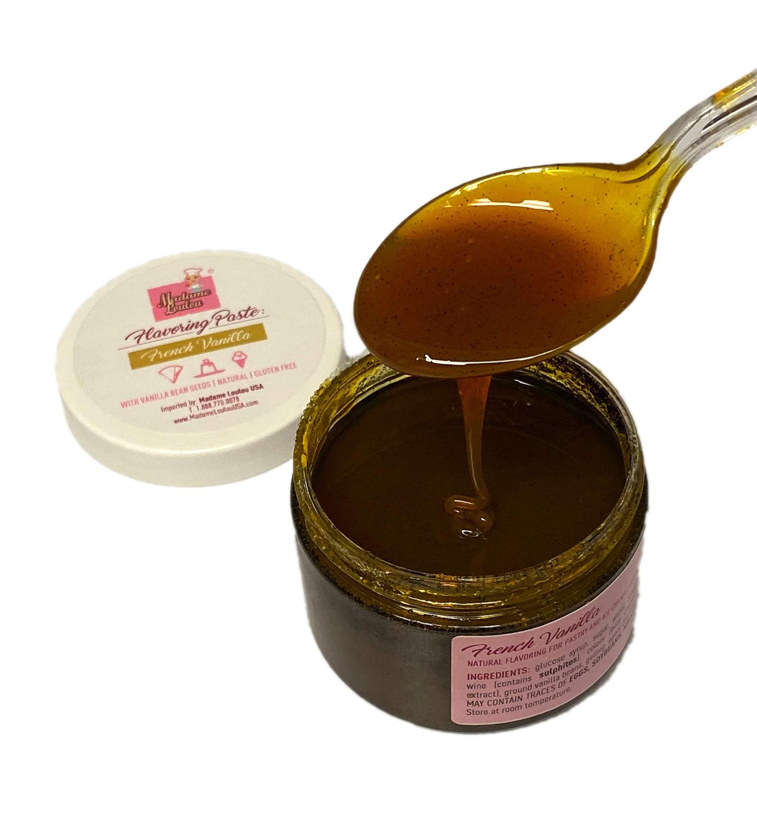 Madame Loulou 7oz (200g) French Vanilla Bean Paste pure & natural flavoring for baking ice cream and more made with real vanilla and not extract (200g - 7oz 1) 7 Ounce (Pack of 1) 7 - Buy Online on GoSupps.com