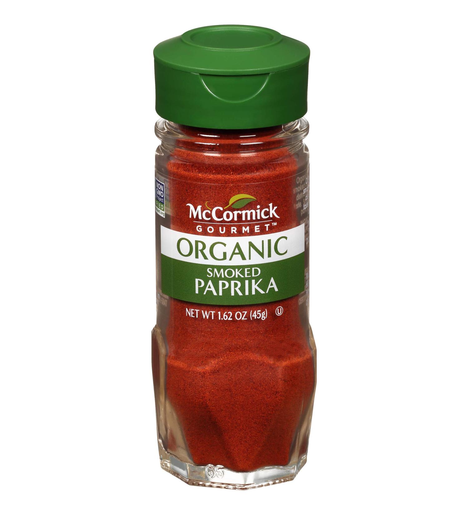 McCormick Gourmet Organic Smoked Paprika 1.62 oz - Premium Quality Seasoning - Buy Online on GoSupps.com