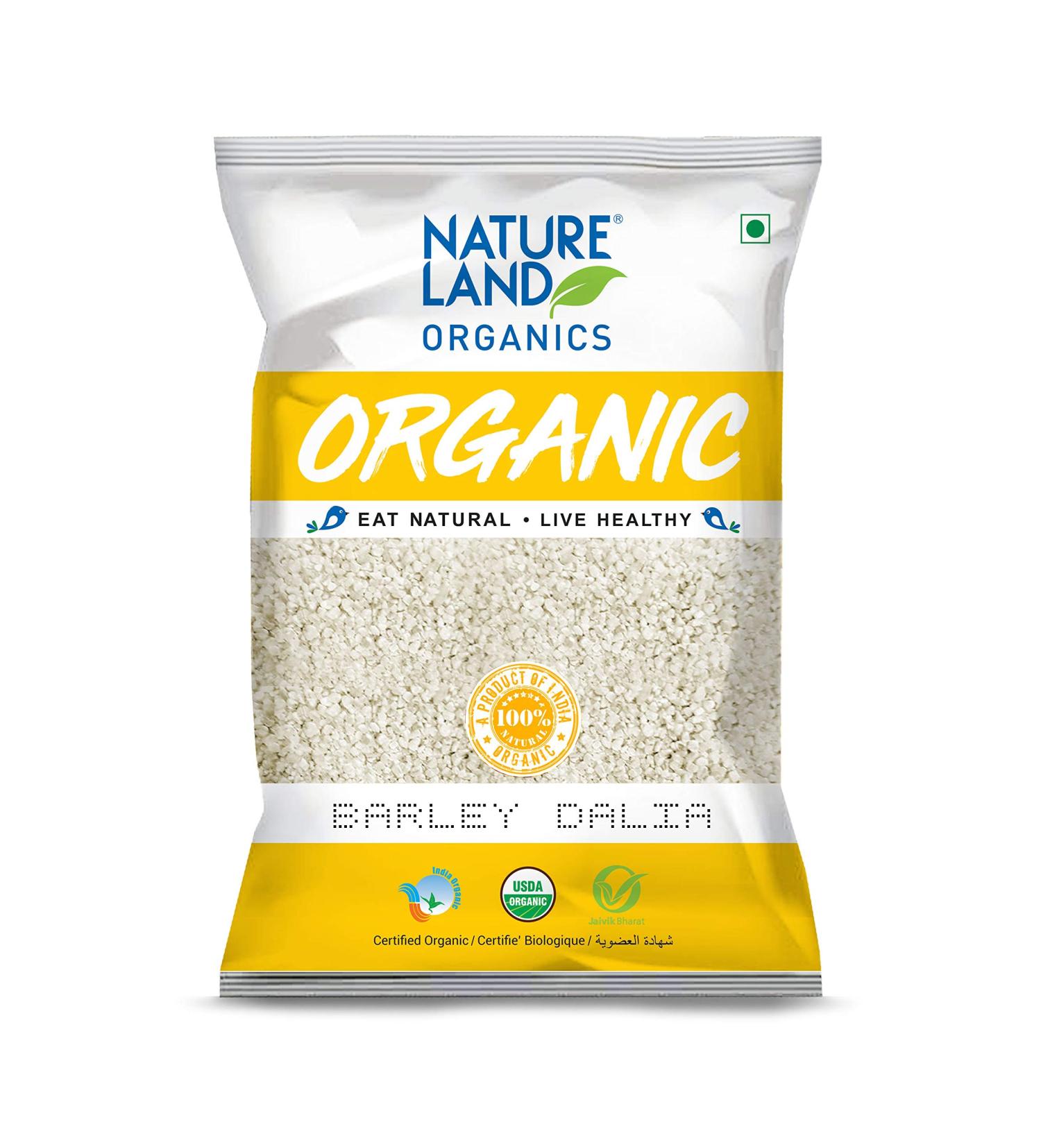 NatureLand Organics Barley Dalia 17.63 Ounce - USDA Certified