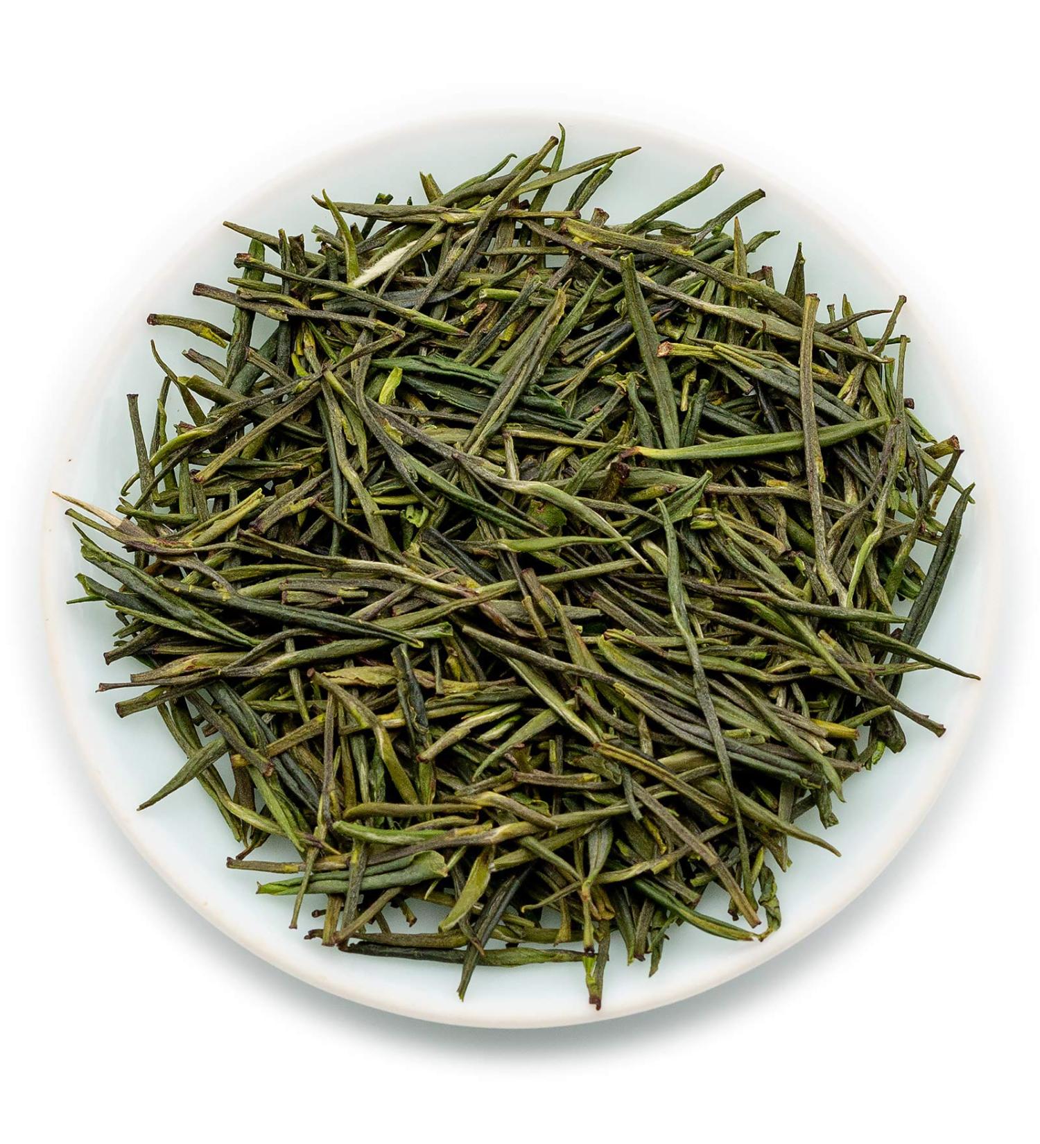 oriarmcha Mout Emei Zhu Ye Qing Green Tea 1000g / 35.3oz (Pack of 4) - Bamboo Leaf Green Chinese Loose Leaf Tea - Yuqian 1st Grade Zhu Ye Qing Tea 1000g - Buy Online on GoSupps.com