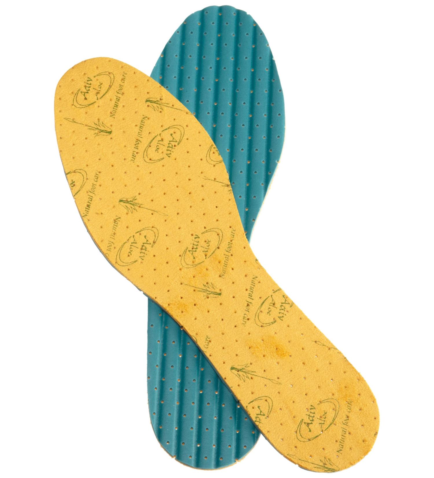 Pedag 10734 Aloe Vera Full Length Insole for Women's 6-10 - Moisturizing and Skin Conditioning - Buy Online on GoSupps.com