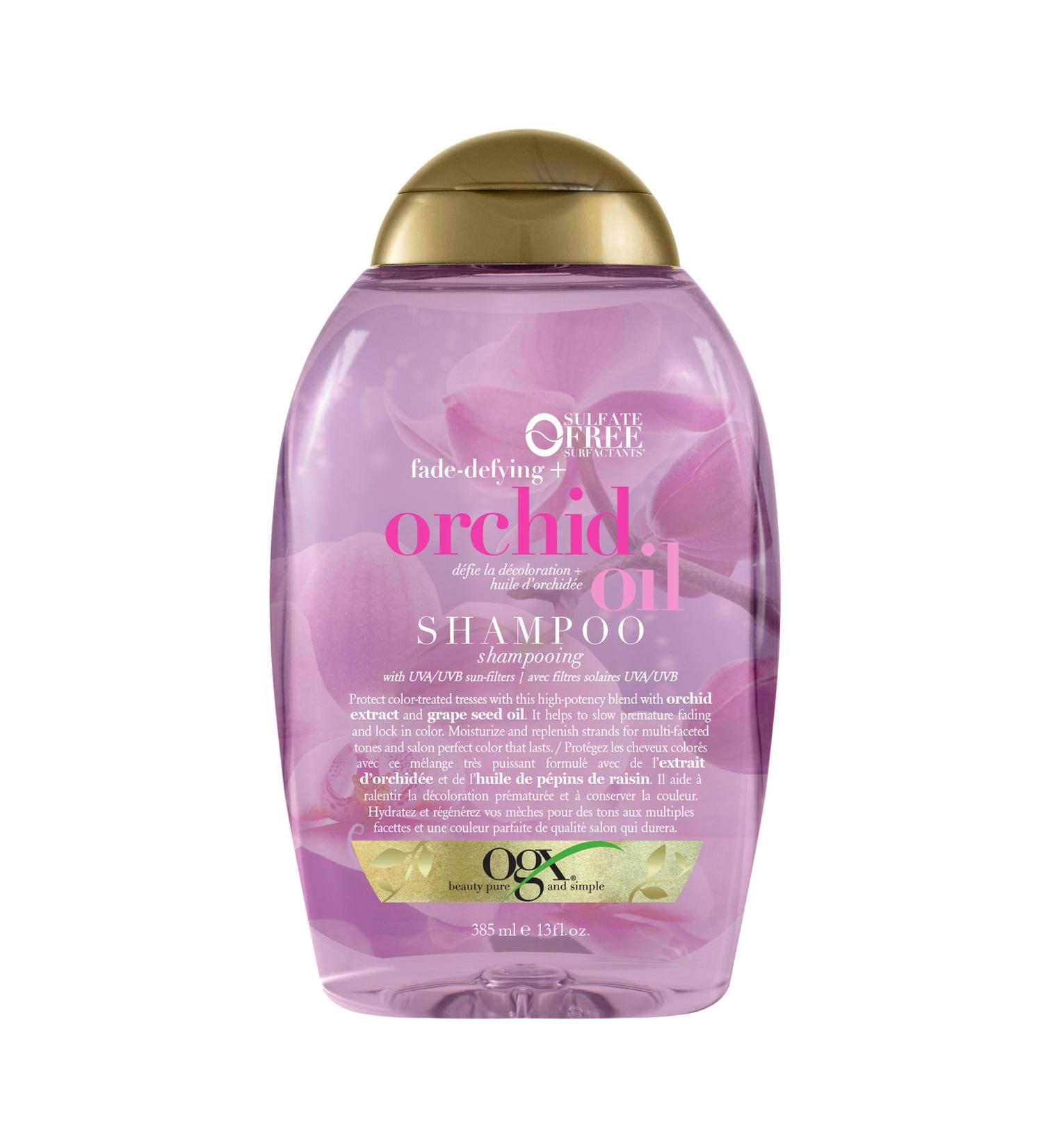 OGX Fade-Defying + Orchid Oil Shampoo 385ml - Buy Online on GoSupps.com