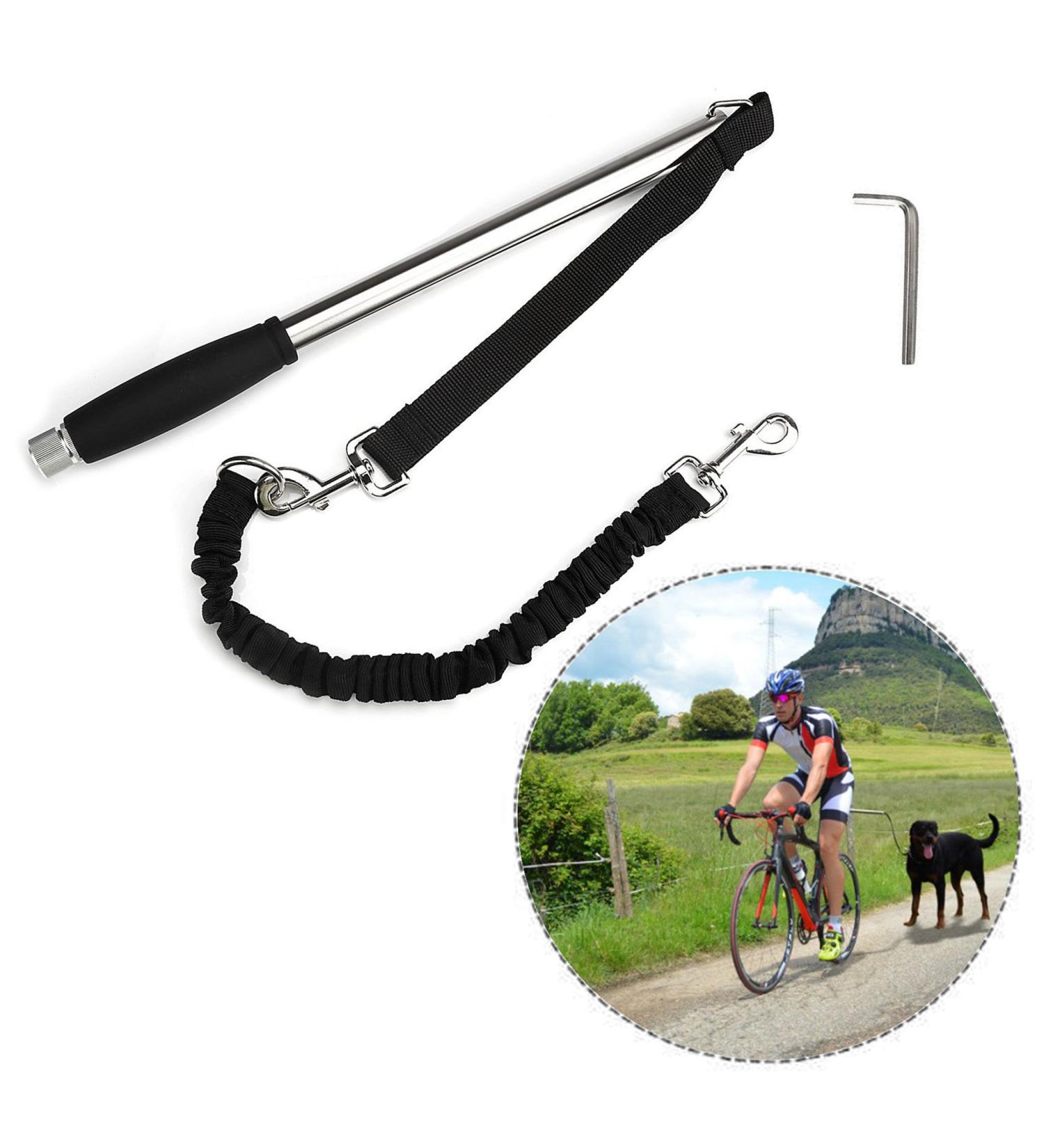Itian Dog Bicycle Leash for Bicycle Hand Free Dog Leash Dog Exercise Training Leash A Walking Dog Leash - Buy Online on GoSupps.com