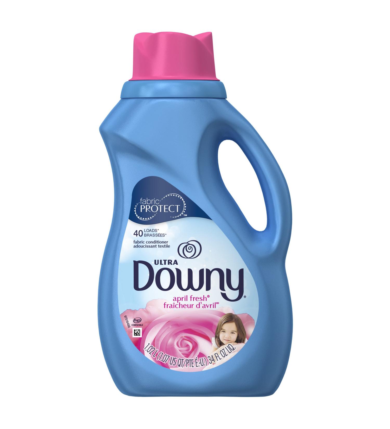 Downy 35751 Ultra Liquid Fabric Conditioner April Fresh Scent 1.02 L Volume - Buy Online on GoSupps.com