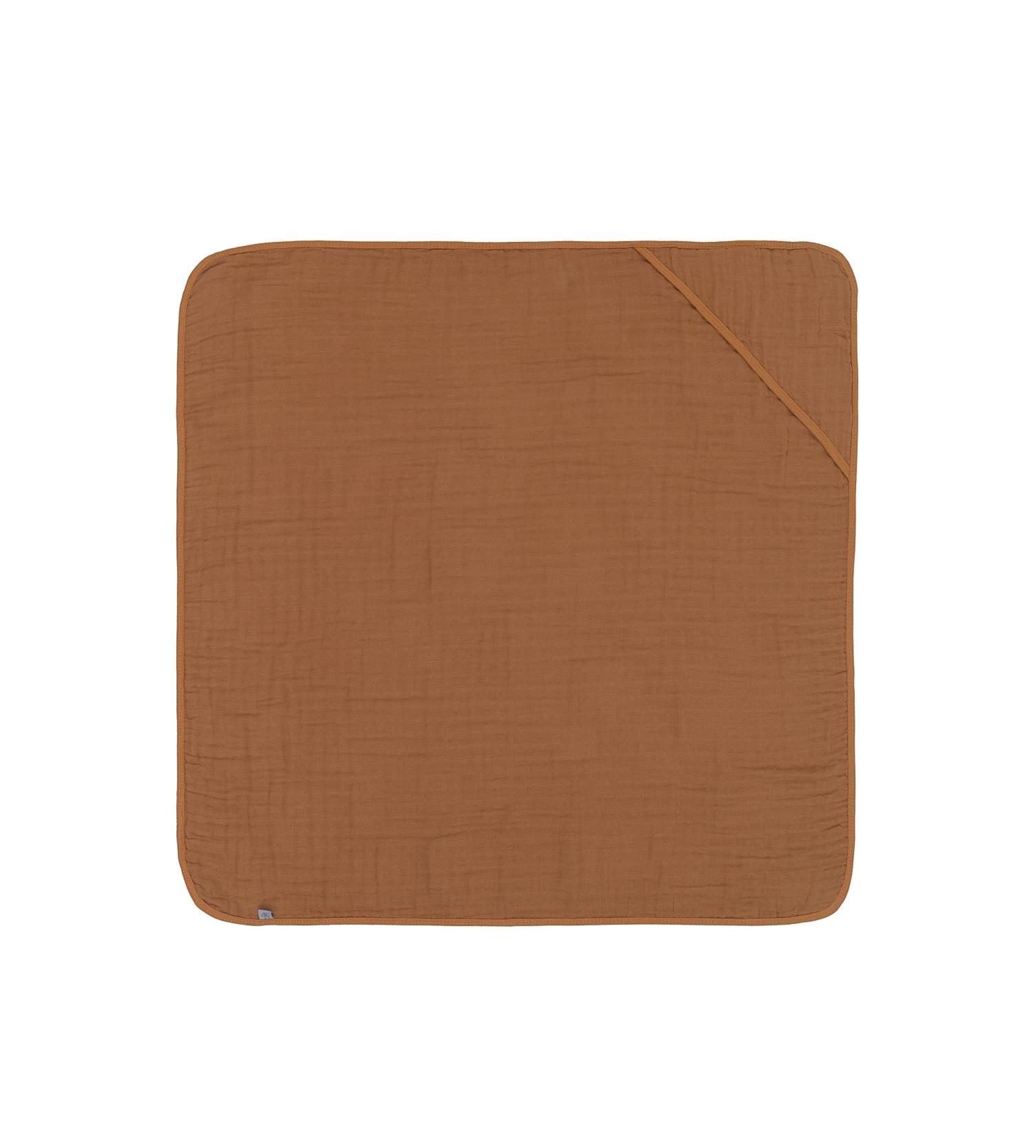 L SSIG Unisex Kids hoodie handdoek Muslin Hooded Towel Red Regular EU