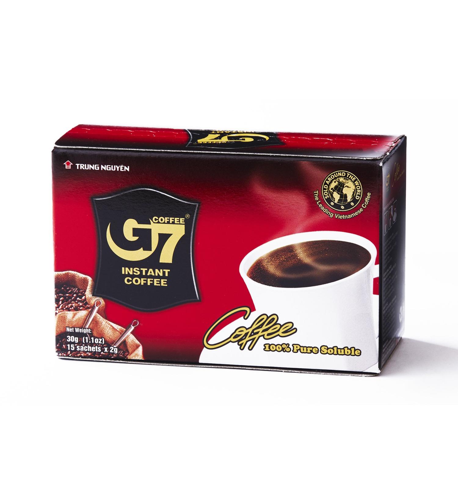 Instant Vietnamese Coffee 15 Sachets 30g by Trung Nguyen G7 - Buy Online on GoSupps.com