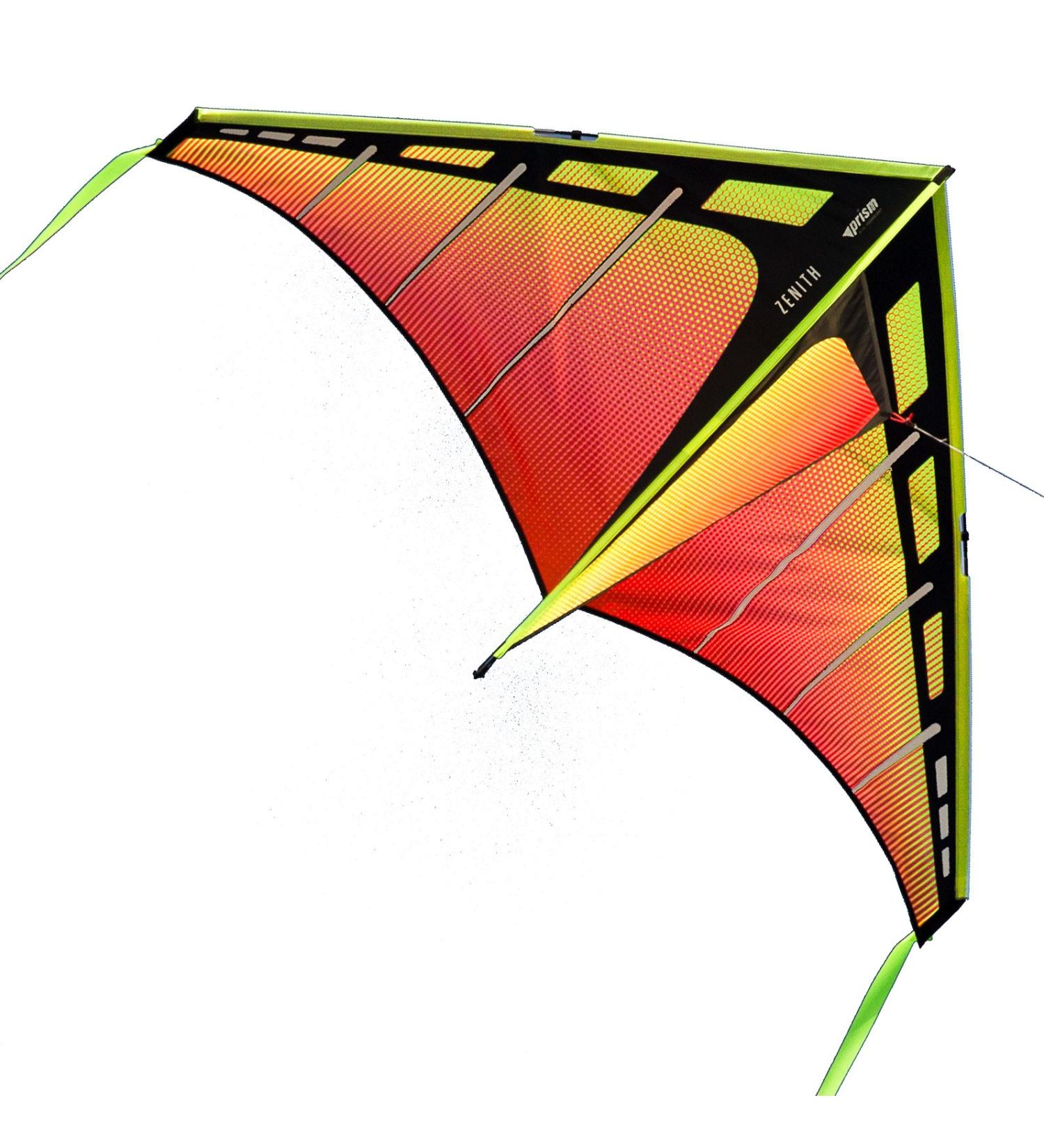 Prism Kite Technology Zenith 5 Single Line Delta Kite Infrared - High Quality Delta Kite for Beginners and Enthusiasts - Buy Online on GoSupps.com