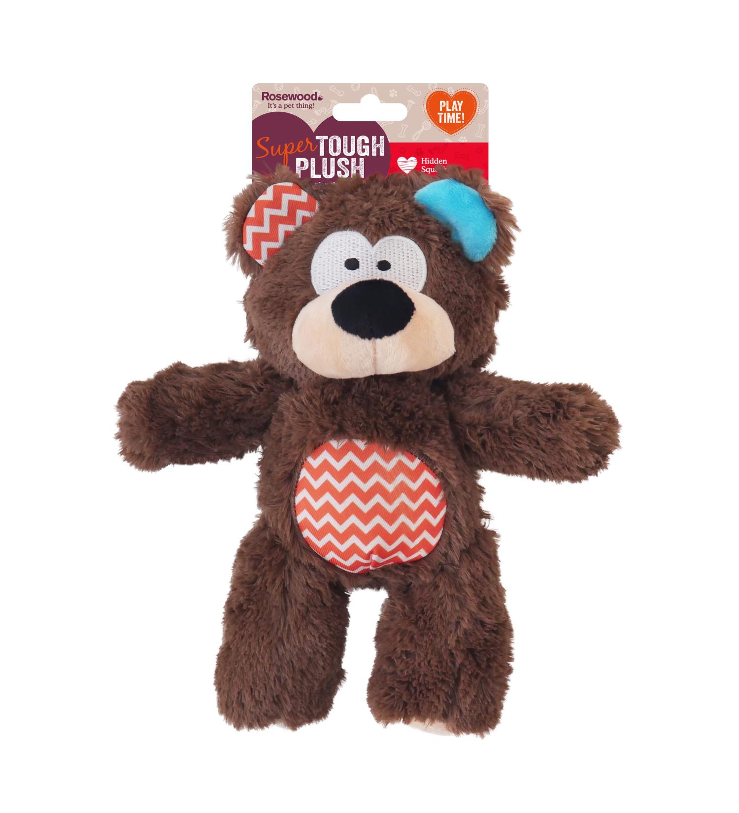 Rosewood Multi-Function Tough Dog Toy with Rope Core And Squeaker clear for All Breed Sizes - Buy Online on GoSupps.com