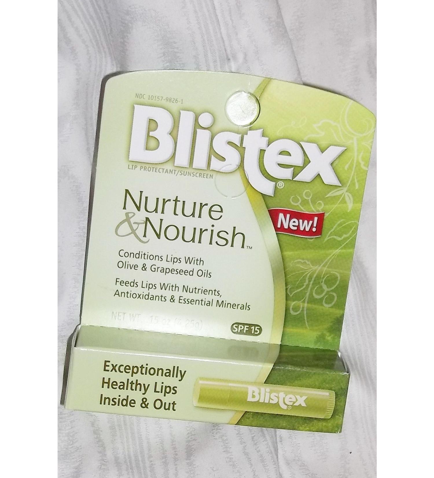 Blistex Nurture and Nourish Lip Protectant SPF 15 - 0.15 Oz