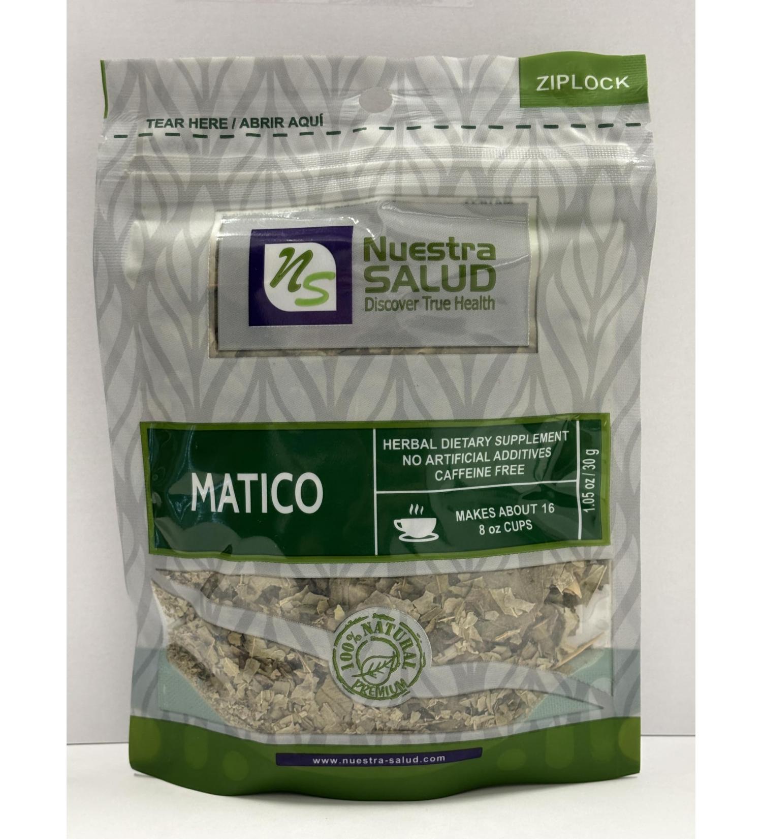 Matico Herbal Tea Leaves - Buy Online on GoSupps.com