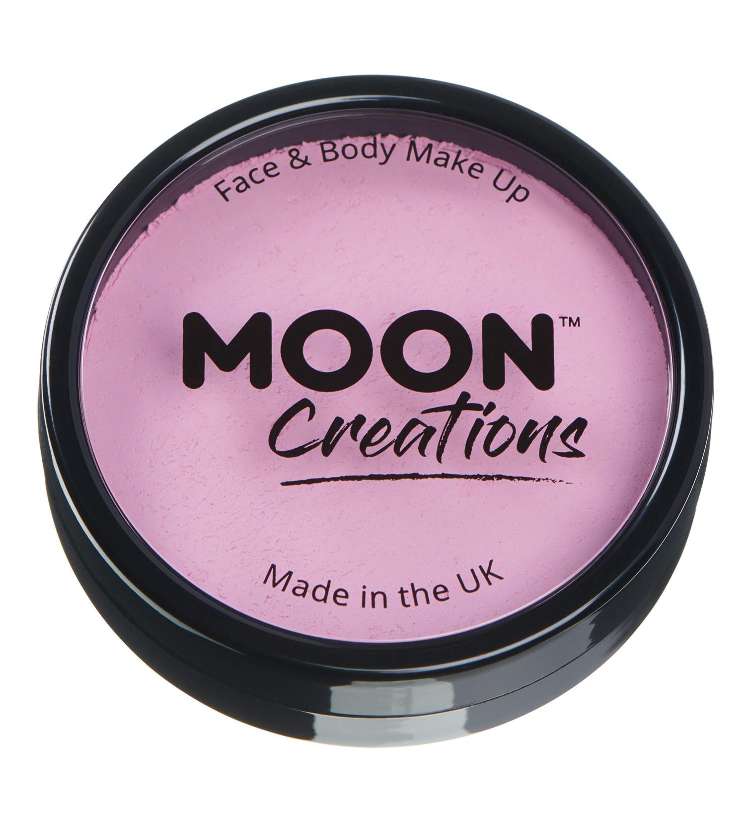 Moon Creations Pro Face & Body Paint Cake Pot - Light Pink 1.26oz - Buy Online on GoSupps.com