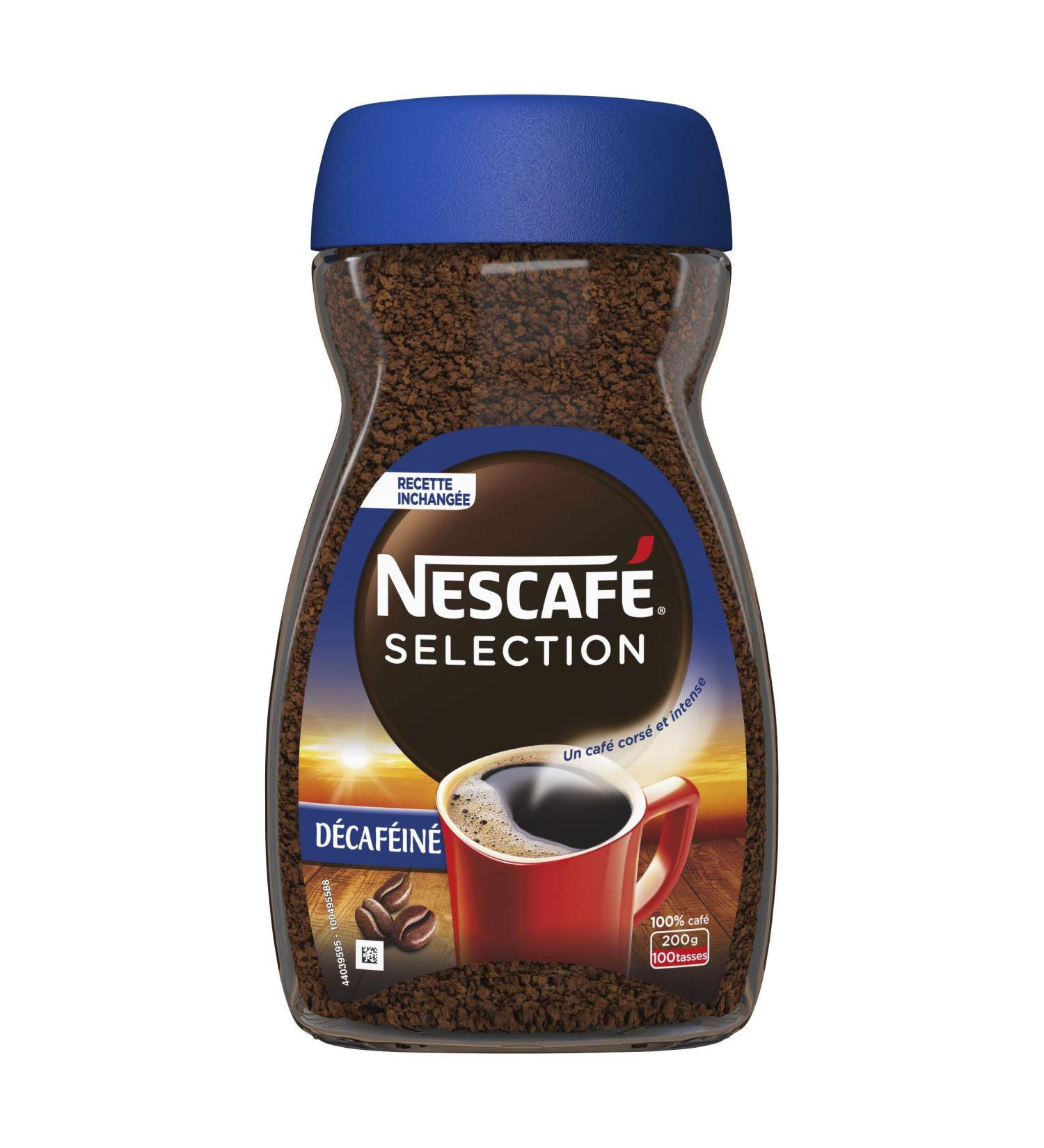 Nescaf Decaffeinated Selection Soluble Coffee 200g Bottle