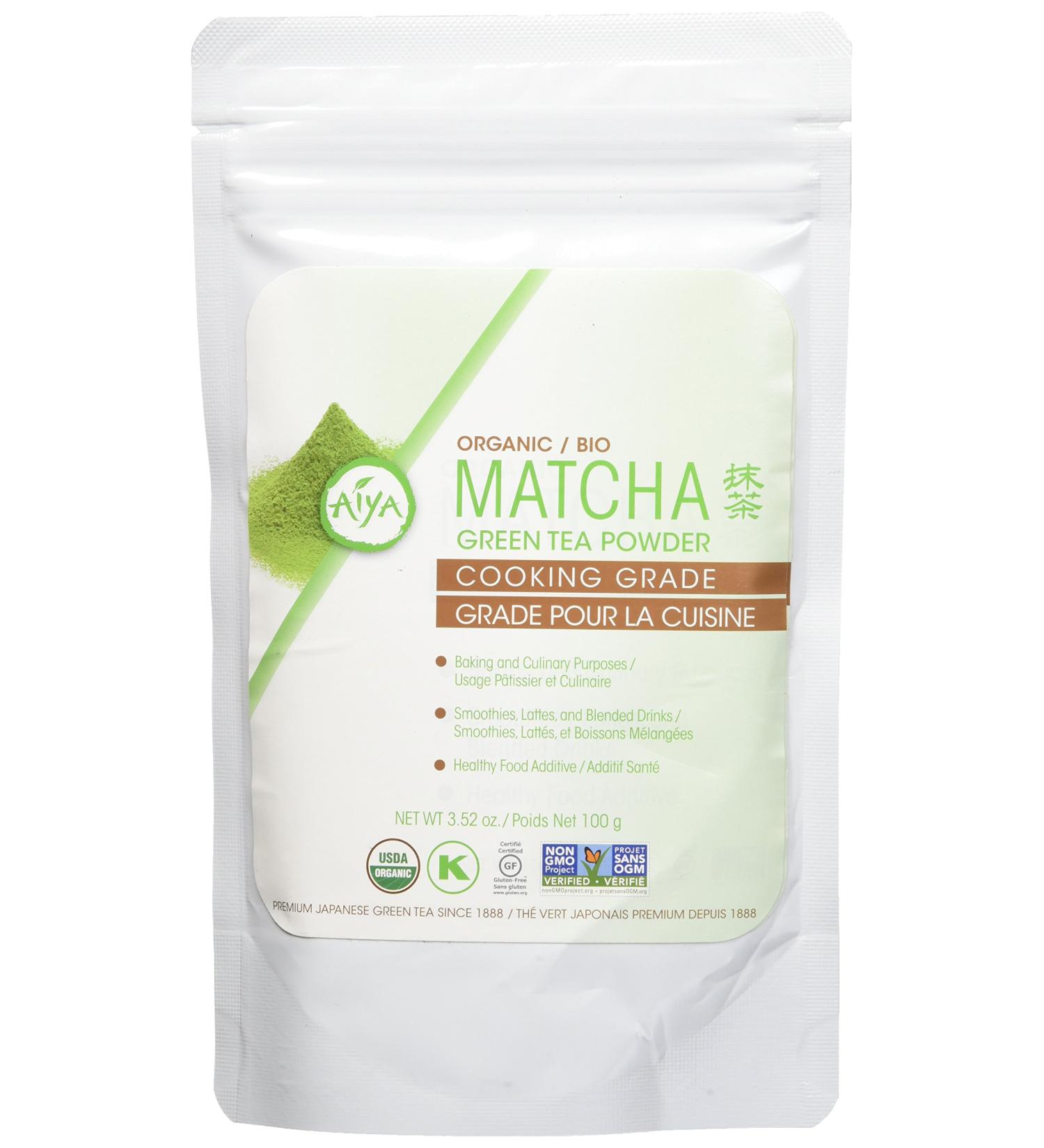 Aiya Organic Culinary Grade Matcha 100g - Buy Online on GoSupps.com