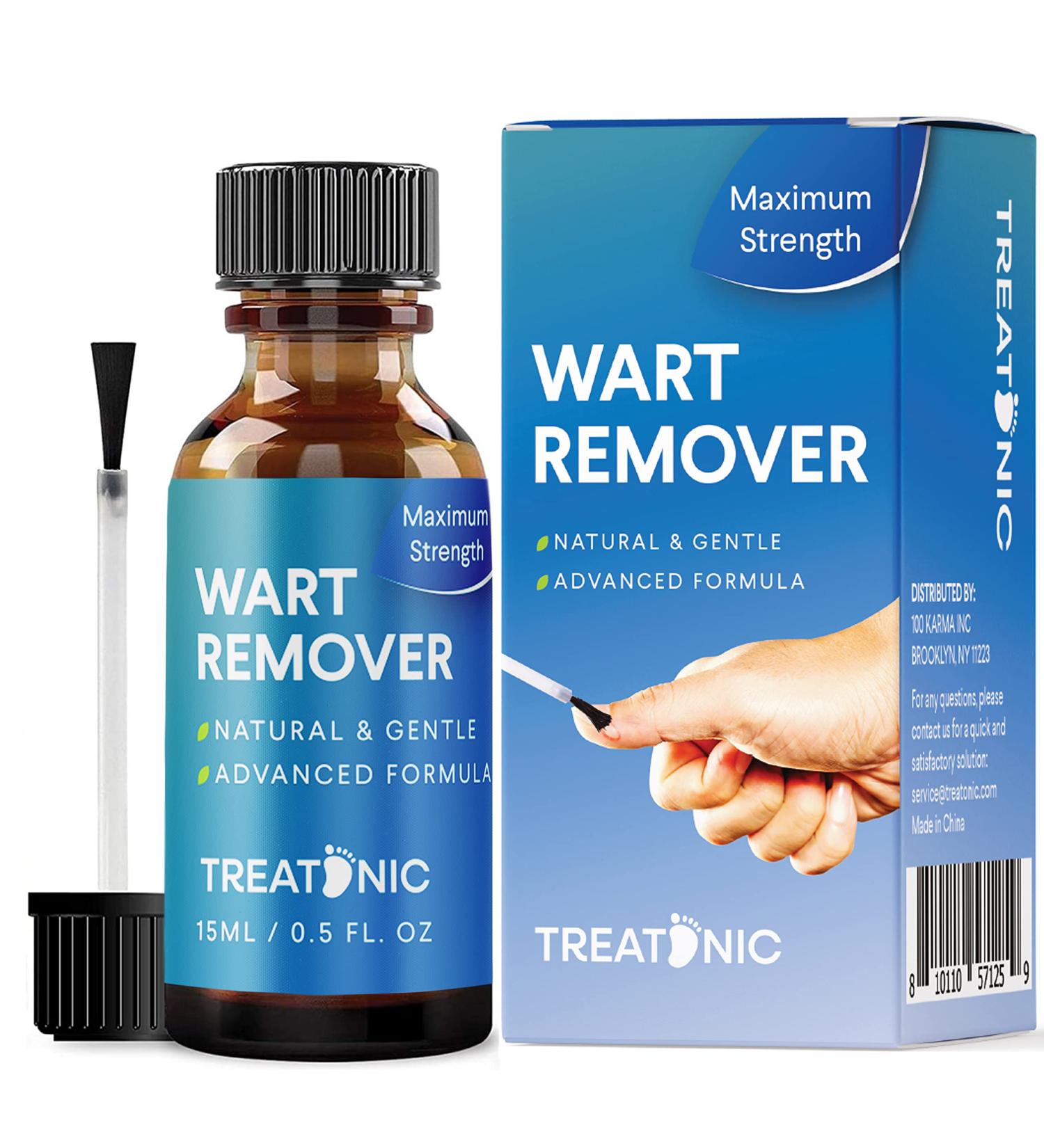 Treatonic Wart Remover Gel - Fast Acting Plantar Wart Removal for Feet - Suitable for All Skin Types - Buy Online on GoSupps.com