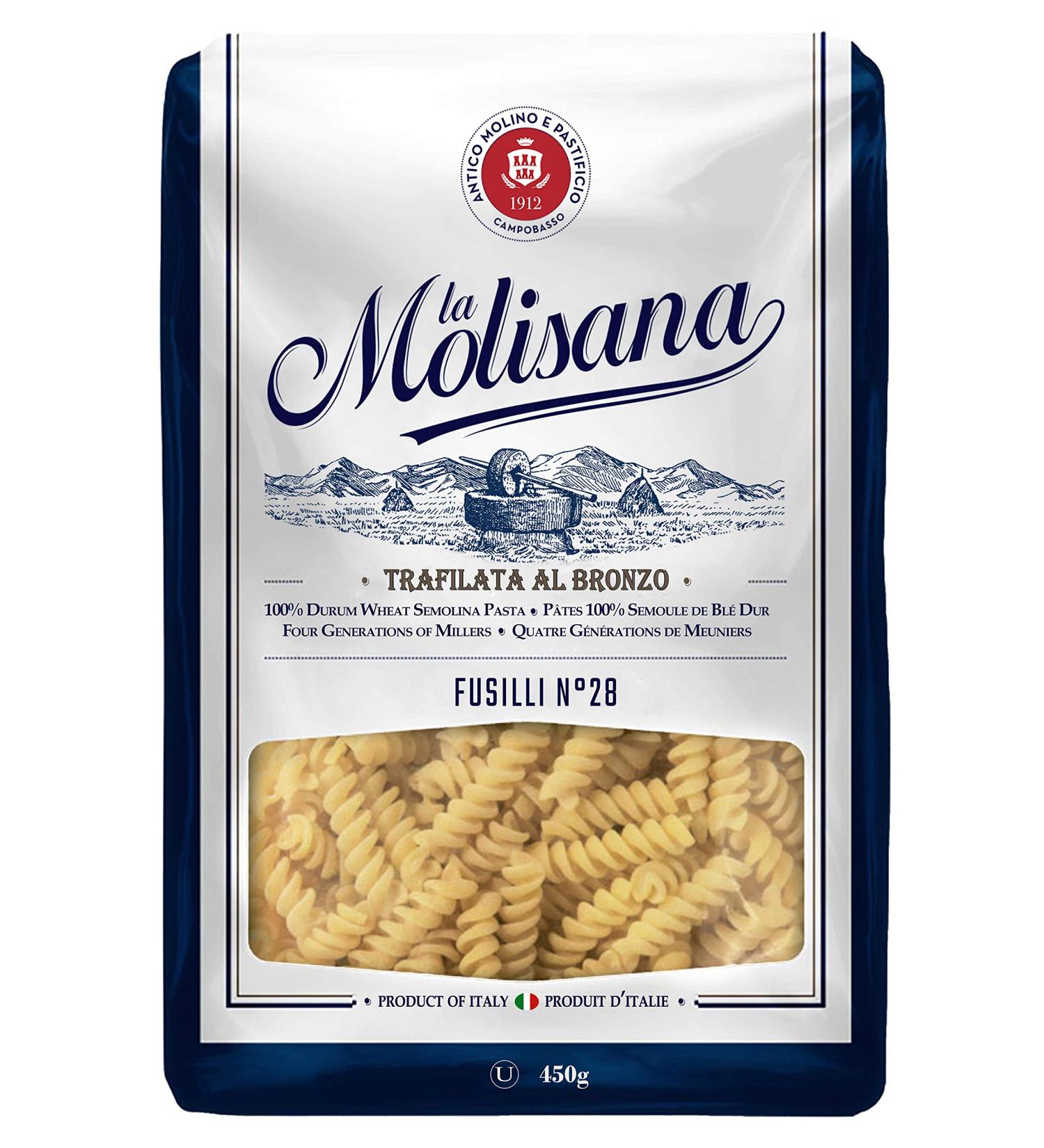 La Molisana Fusilli N.28 450g - Buy Online on GoSupps.com