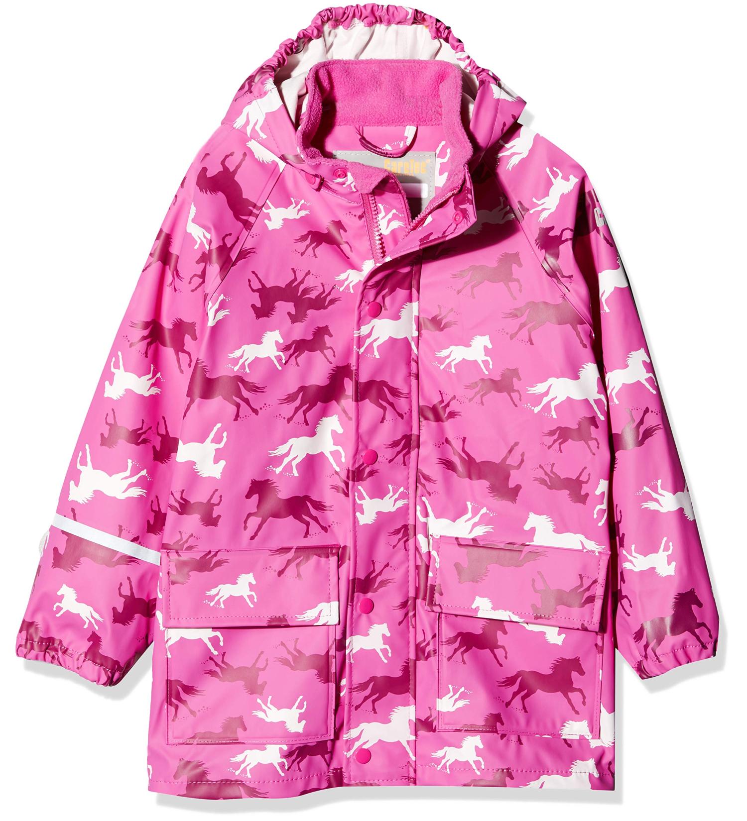 CareTec Girls' Raincoat (9-12 Months) - Rosa - Buy Online on GoSupps.com