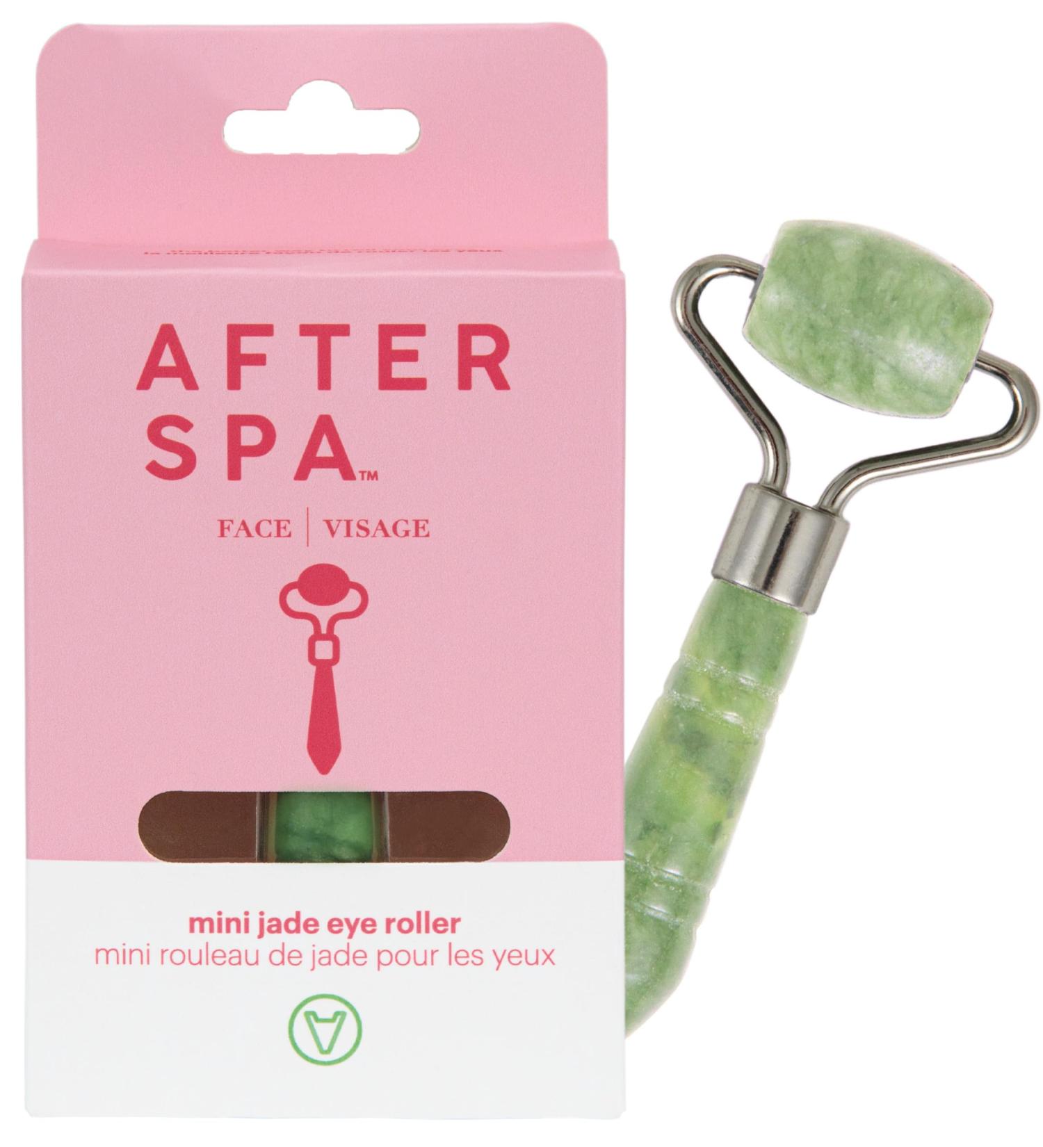 Mini Jade Eye Roller | Afterspa Gua Sha Facial Tools | Vegan Skincare & Spa Gifts for Women - Buy Online on GoSupps.com