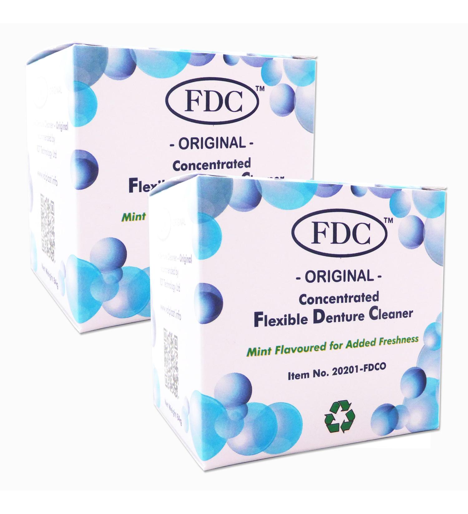 Flexible Denture Cleaner FDC 6 Months Supply (2 Boxes (6 Months Supply))