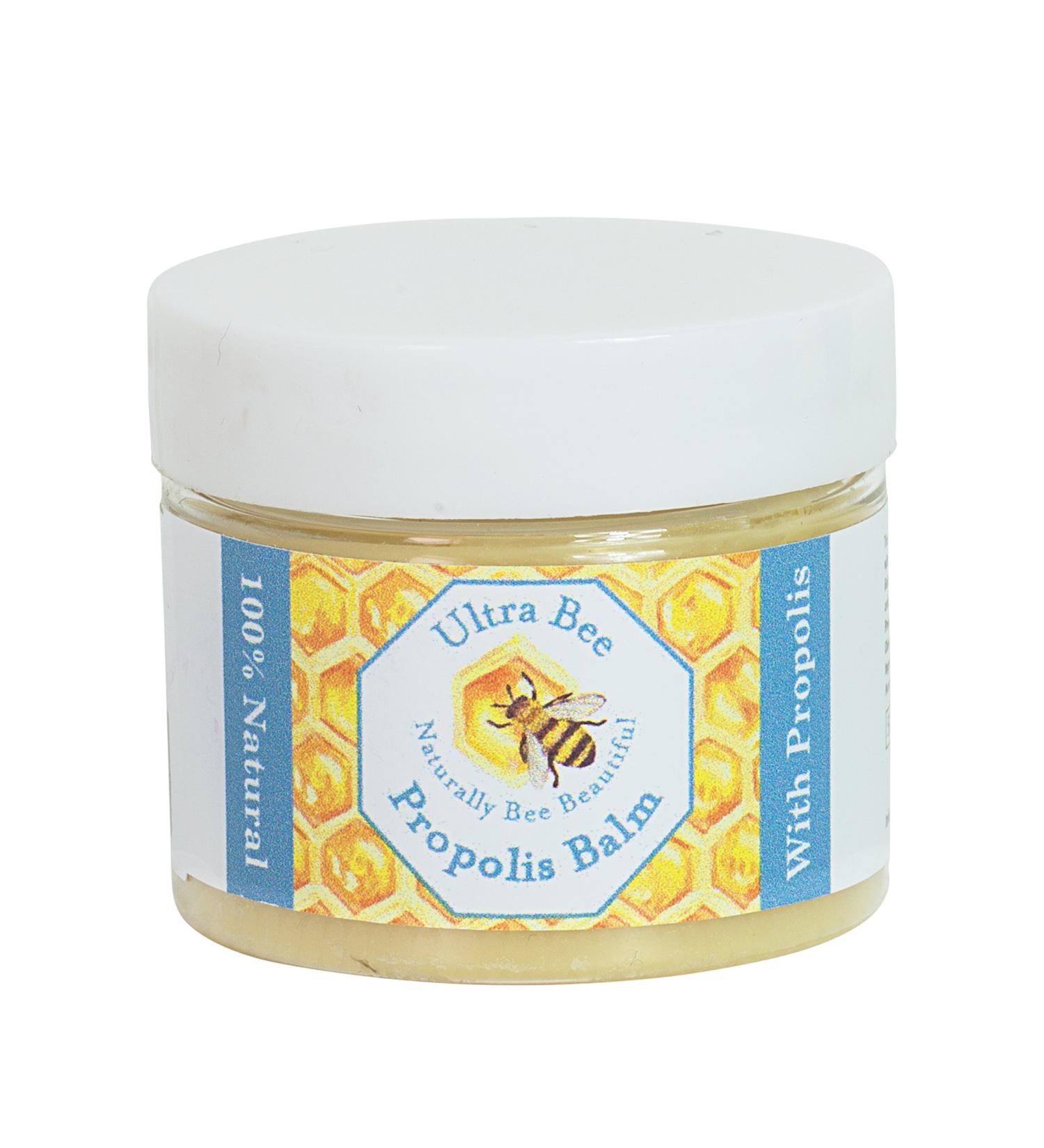  Ultra Bee Propolis Balm (+ 10% High Strength Propolis Wax) 100% Natural Handmade 100ml - Buy Online on GoSupps.com