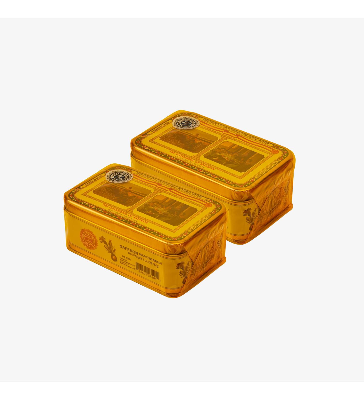 The Gathering of Saffron Spanish Saffron 1 Ounce - 2 Pack (Pack of 2) - Buy Online on GoSupps.com
