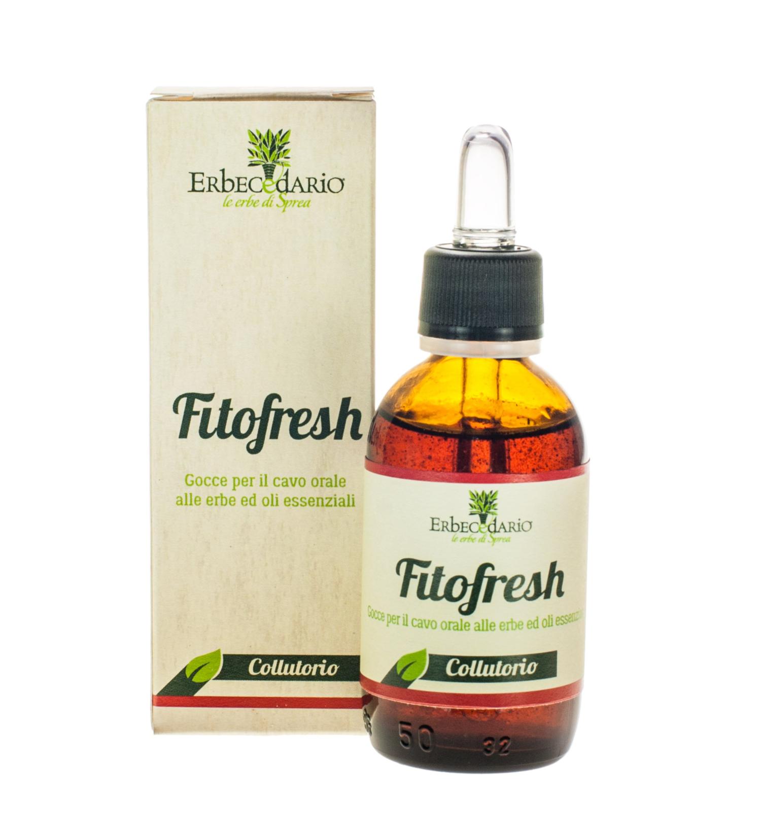 Erbecedario Srl Natural Phythosefresh Erfcedario for alitosis red ingages useful for the wellbeing of the throat 1 bottle of 50 ml - Buy Online on GoSupps.com