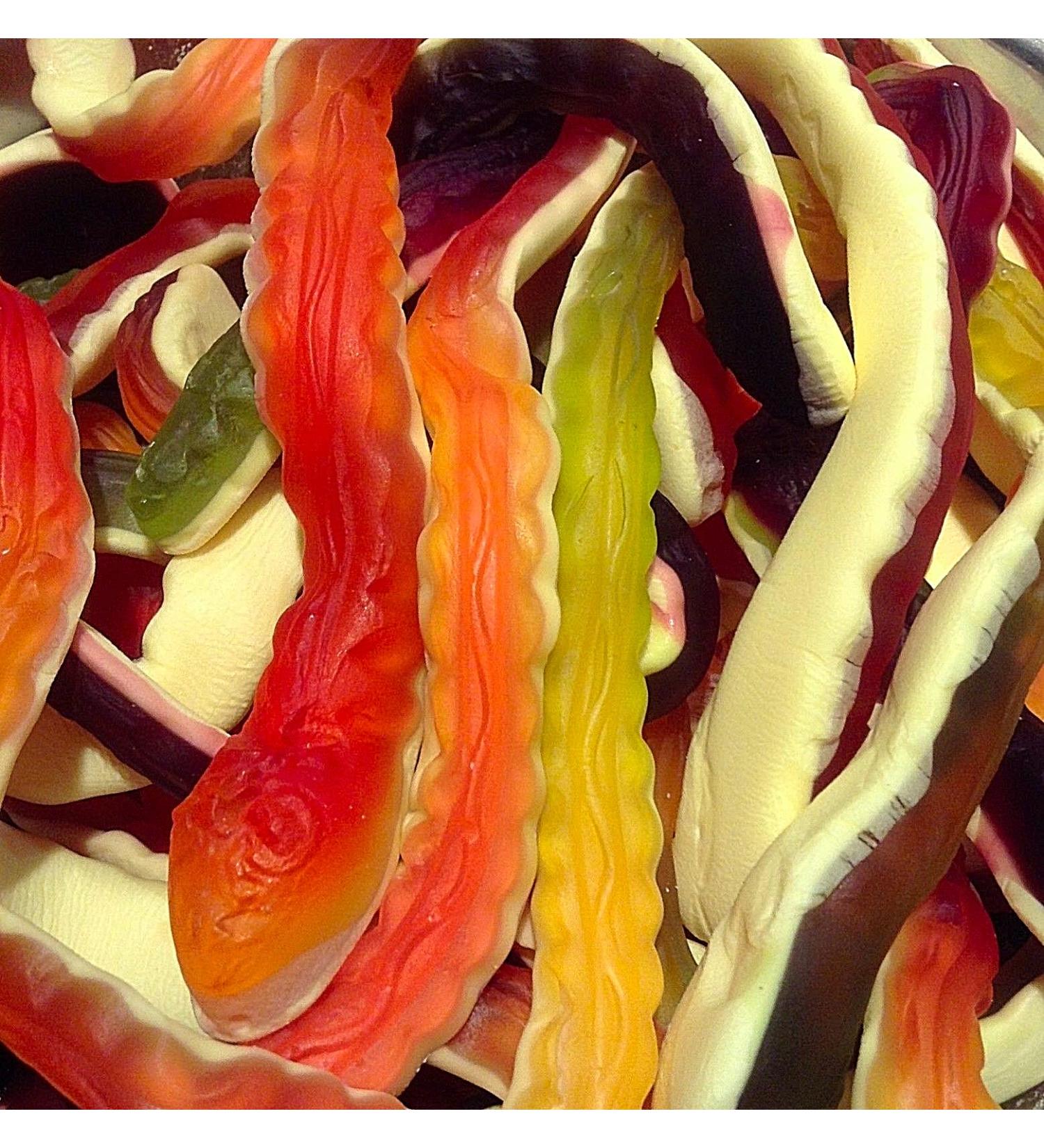 Haribo Sweets Pick n Mix Sizes 500g - 3kg Bulk Sweets - Perfect for Parties and Celebrations - Delicious Gummy Sweets (Yellow Bellies 500g)