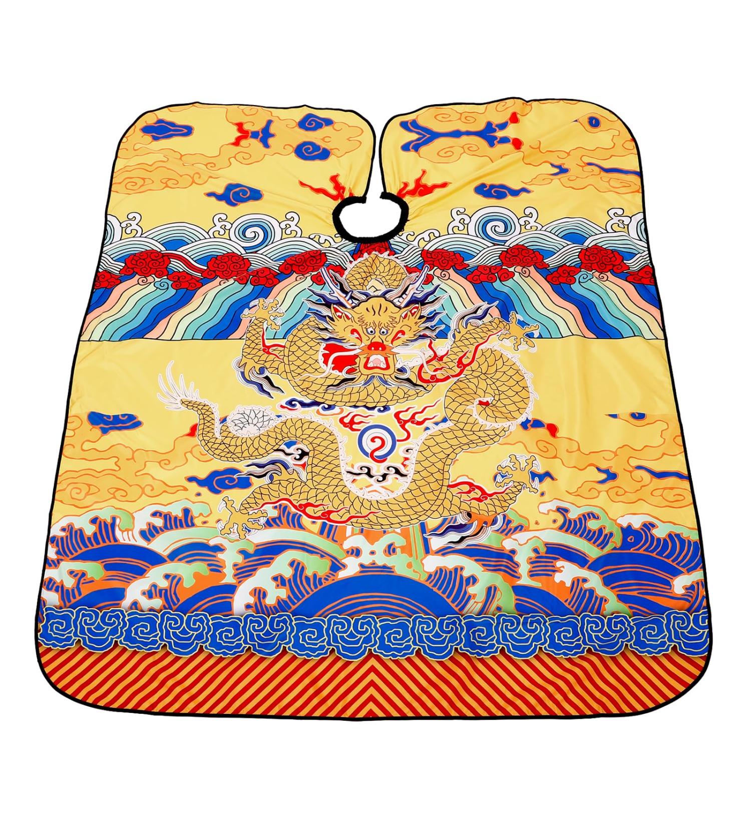 Buy LUOZZY Hair Bun Cover Net & Chinese Dragon Hairdressing Cape - Salon Quality Hair Cutting Apron for Stylists - Buy Online on GoSupps.com