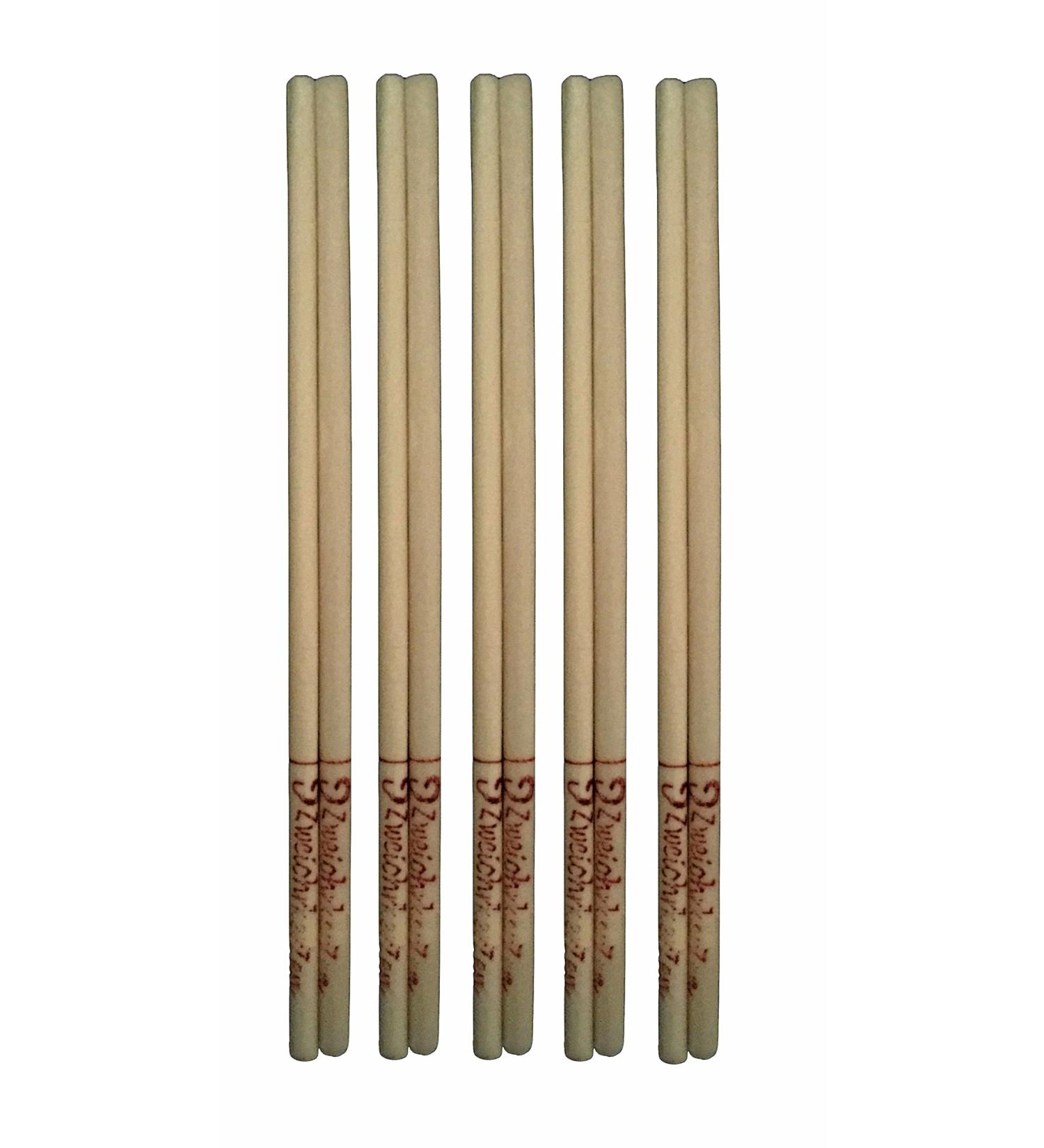 10 ear candles two -eared candles beeswax carrier material cotton (5 pairs) with burn -off marking and filter - smell neutral - Hopi Candle