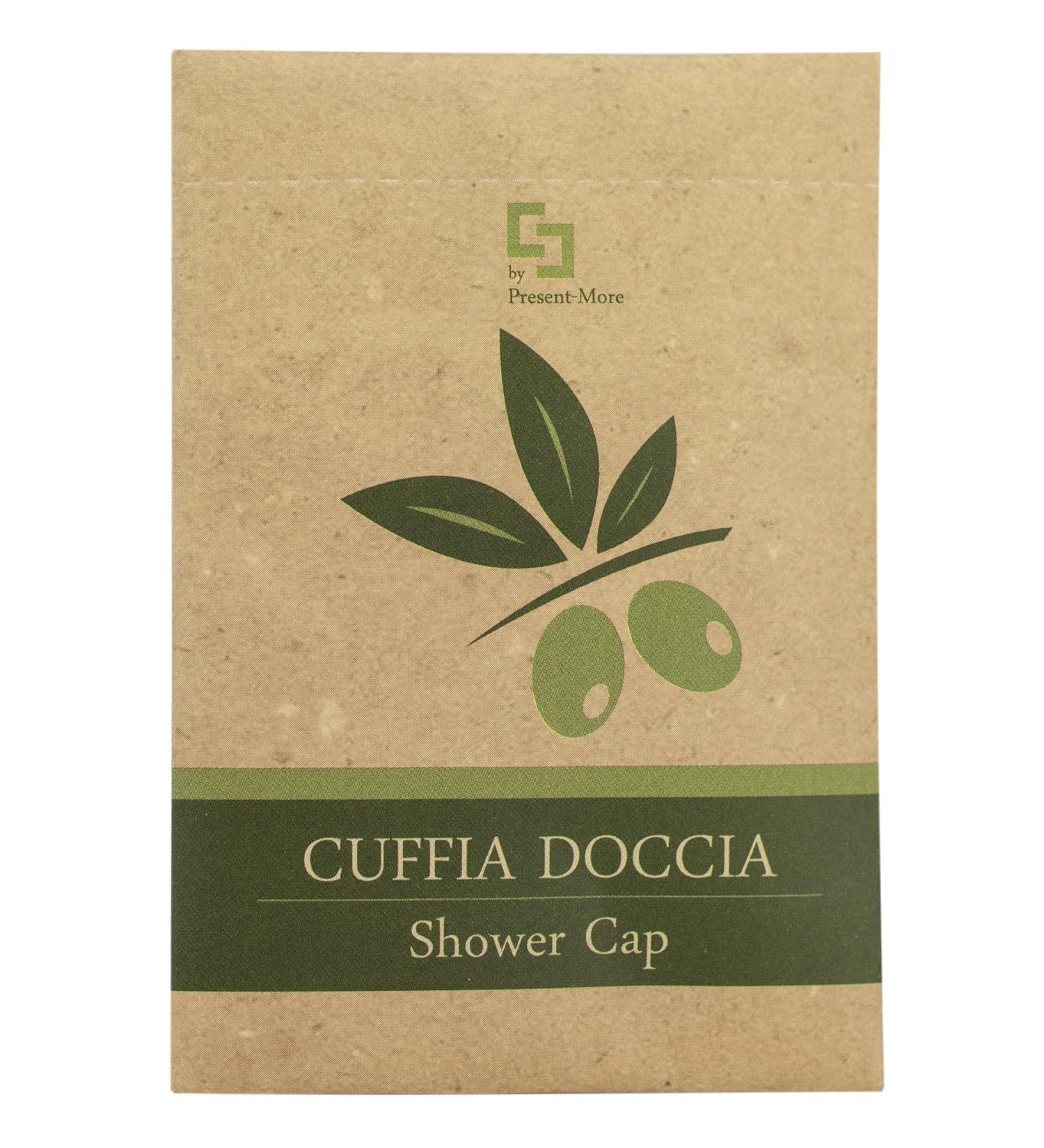 Present-More Shower Cap Beauty Oil - 250 Individually Bagged Caps for Hotels & B&B | Eco-Friendly Stone Paper Packaging - Buy Online on GoSupps.com