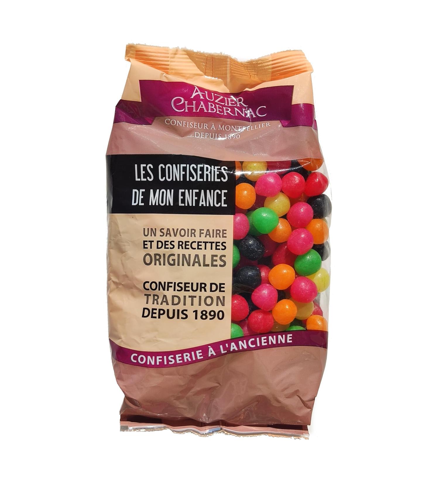 AUZIER CHABERNAC Bonbons Roule Roule billes aromatis e aux fruits - Confiserie de Tradition : (Sac 500g : Lot de 1.) - Buy Online on GoSupps.com
