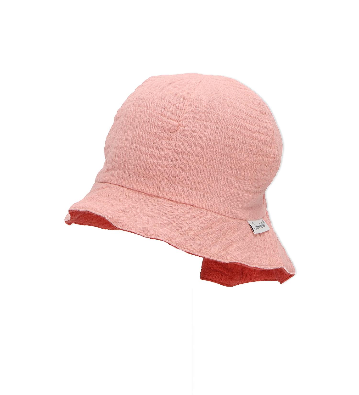 Sterntaler Girls Reversible Sun Hat - Red & Pale Pink | Stylish Sun Protection for Kids - Buy Online on GoSupps.com