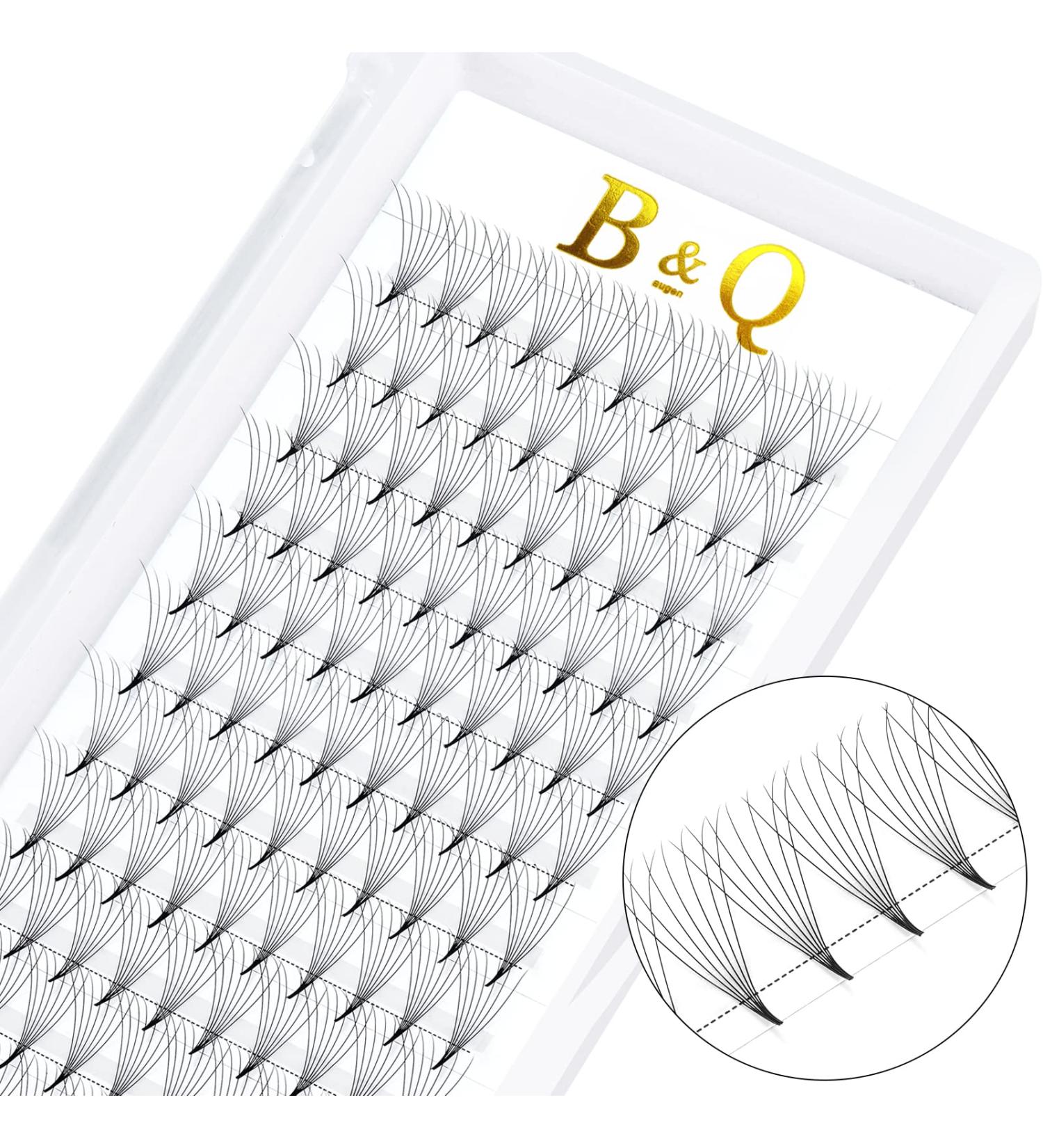 7D Eyelash Extensions 0.07mm - Volume C & D Curl Black - Premium Finished Eyelashes for International Shipping - Buy Online on GoSupps.com