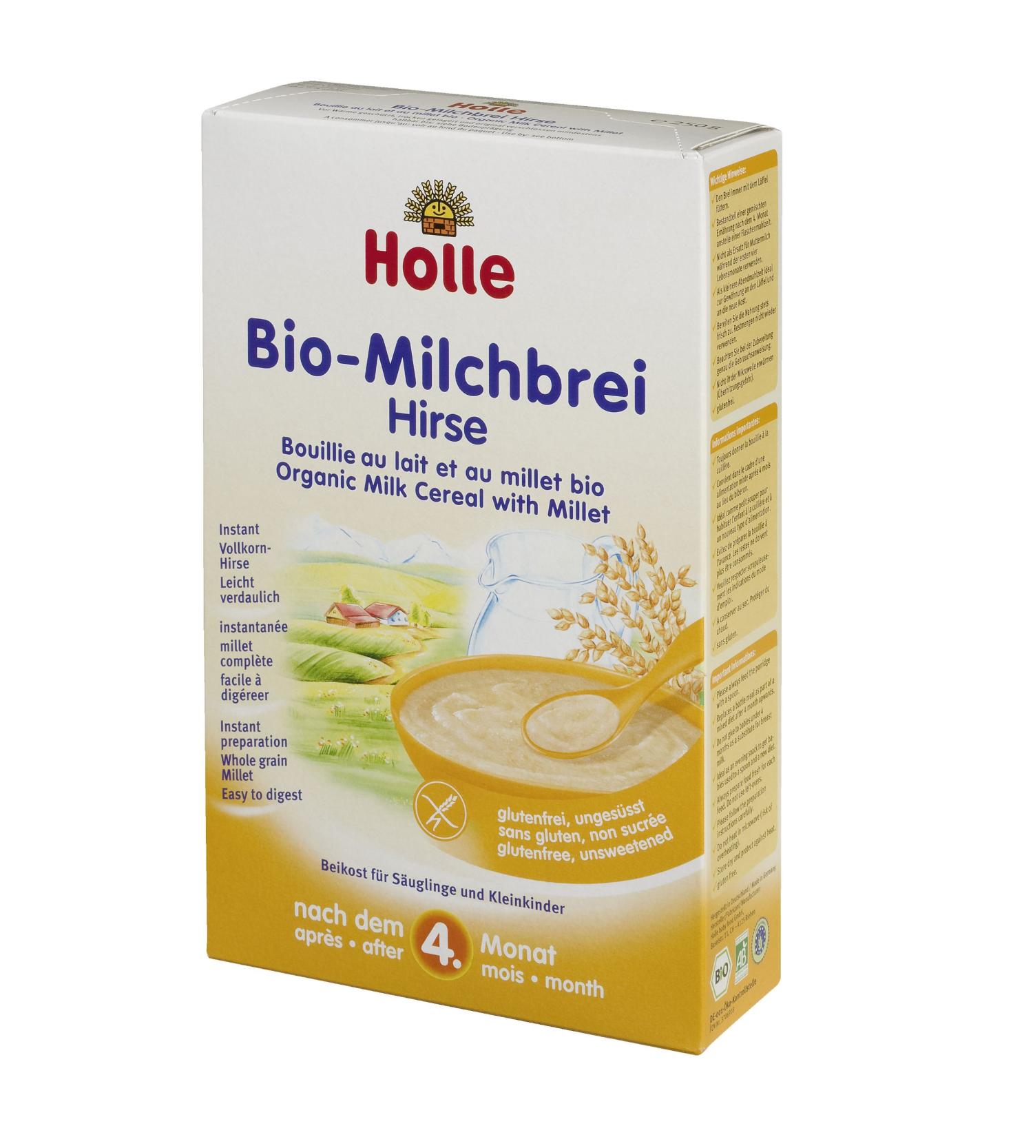 Holle organic millet dairy 250 g