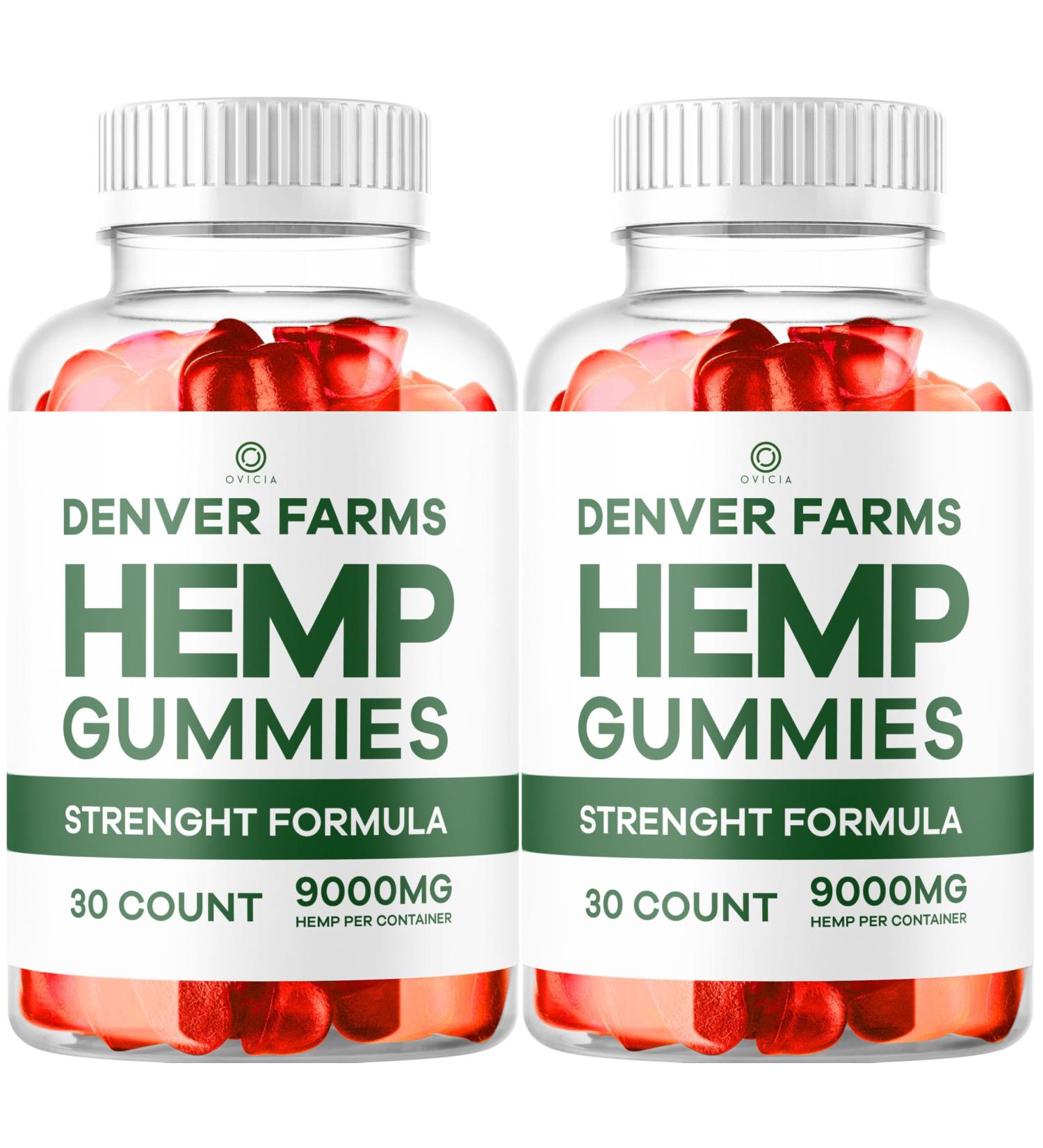 (2 Pack) Denver Farms Gummies Official DenverFarms Full Gummies Formula Reviews 60 Gummies for 2 Months - Buy Online on GoSupps.com