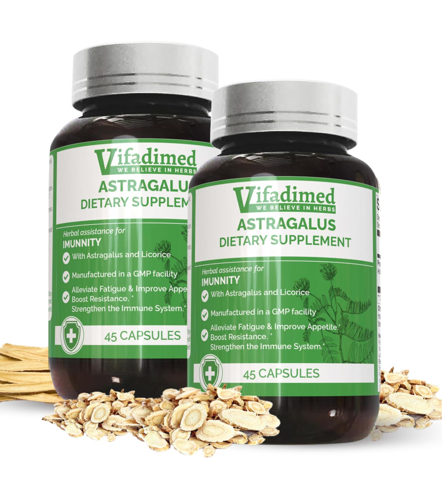 Herbal Innate Immunity Daily Immune Support Flavonoid Antioxidants Tonic Adaptogen with Astragalus Licorice HuangQi Digestive & Respiratory Health Fatigue Dizziness - 3 Months Supply Non Flavor 3 Month - Buy Online on GoSupps.com