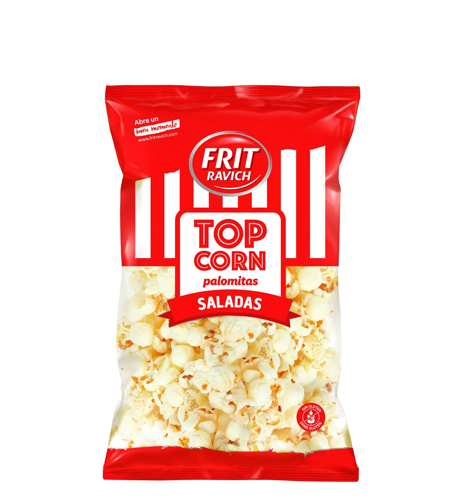 Fried Ravich Salted Popcorn 80 g - Buy Online on GoSupps.com