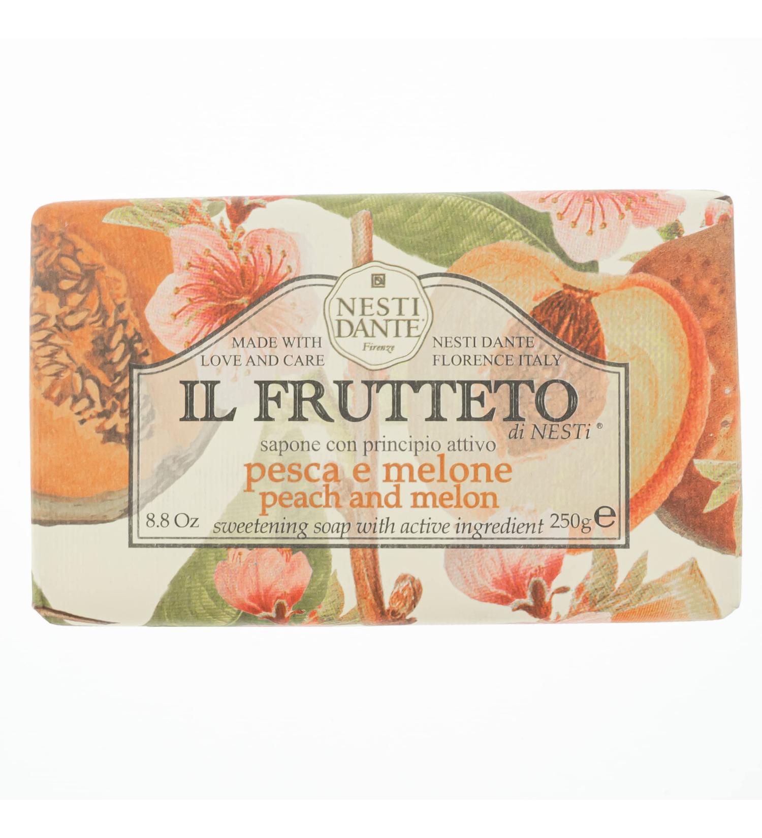 Nesti Dante Il Frutteto Sweetening Soap - Peach & Melon 8.8oz | Premium International Shipping - Buy Online on GoSupps.com