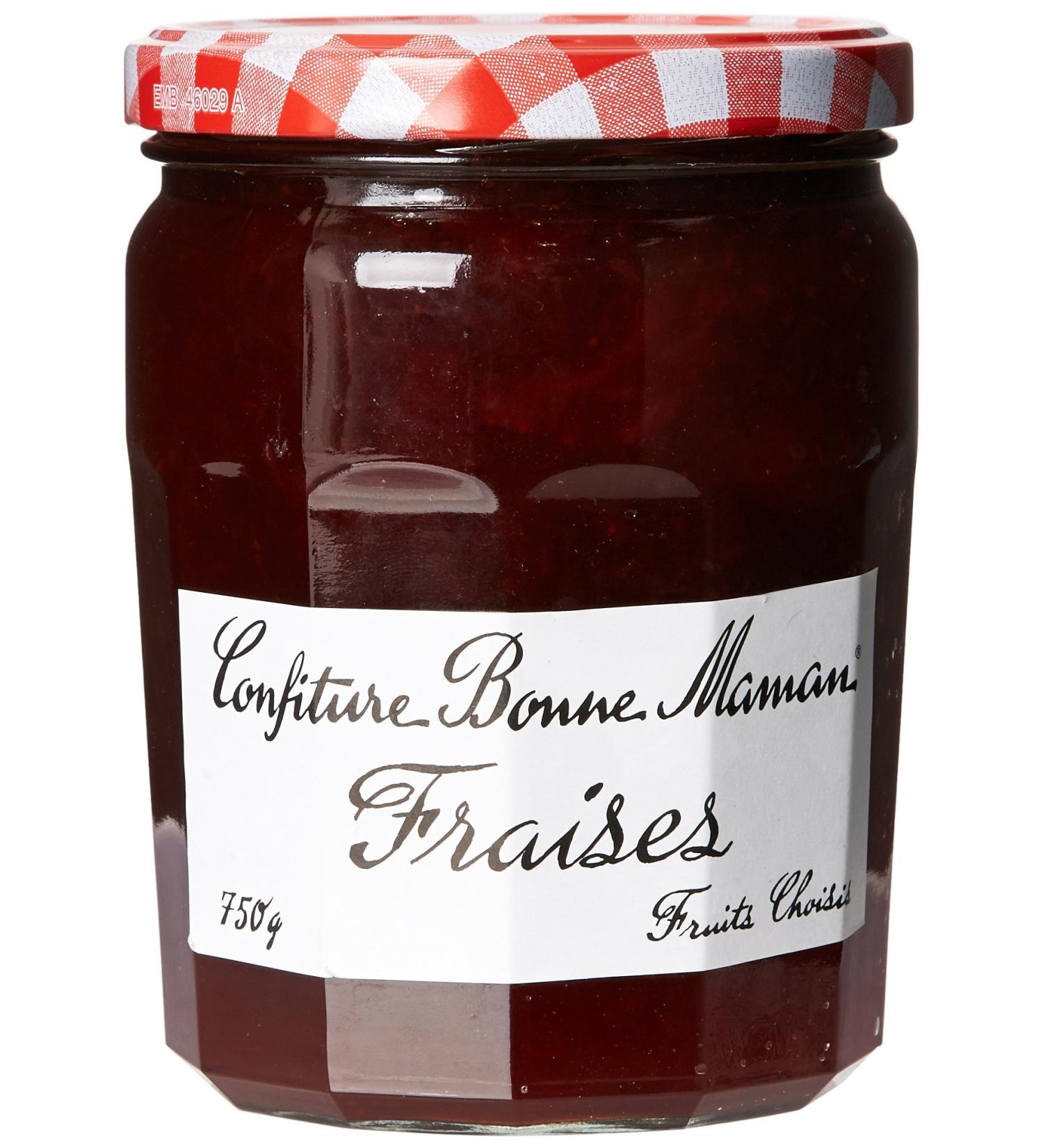 Bonne-Maman Extra-Strawberry Jam 750 g - Pack of 3 - Buy Online on GoSupps.com