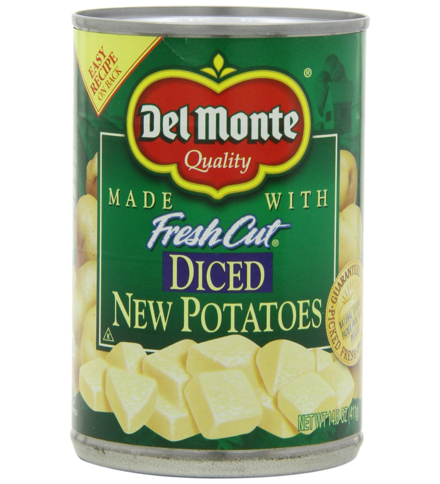 Del Monte Diced Potatoes 14.5-Ounce (Pack of 8) 14.5 Ounce (Pack of 8) - Buy Online on GoSupps.com