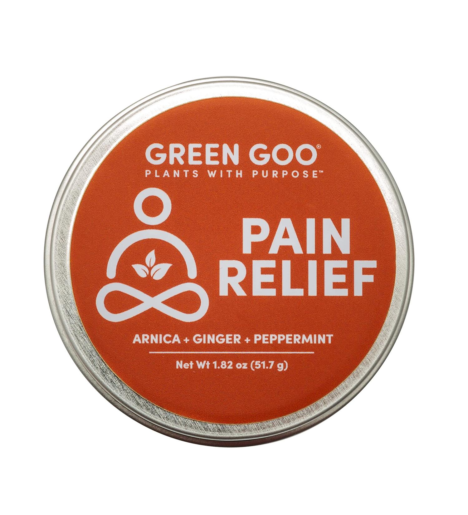 Green Goo Natural Pain Relief Salve with Arnica - 1.82 oz Tin - Buy Online on GoSupps.com