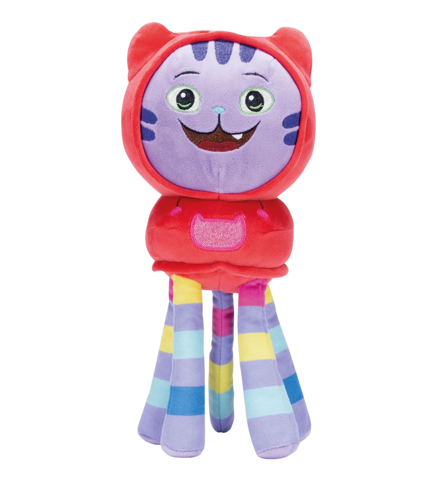 Schmidt Spiele 42789 Gabbys Dollhouse DJ Catnip 28 cm Plush Figure Black