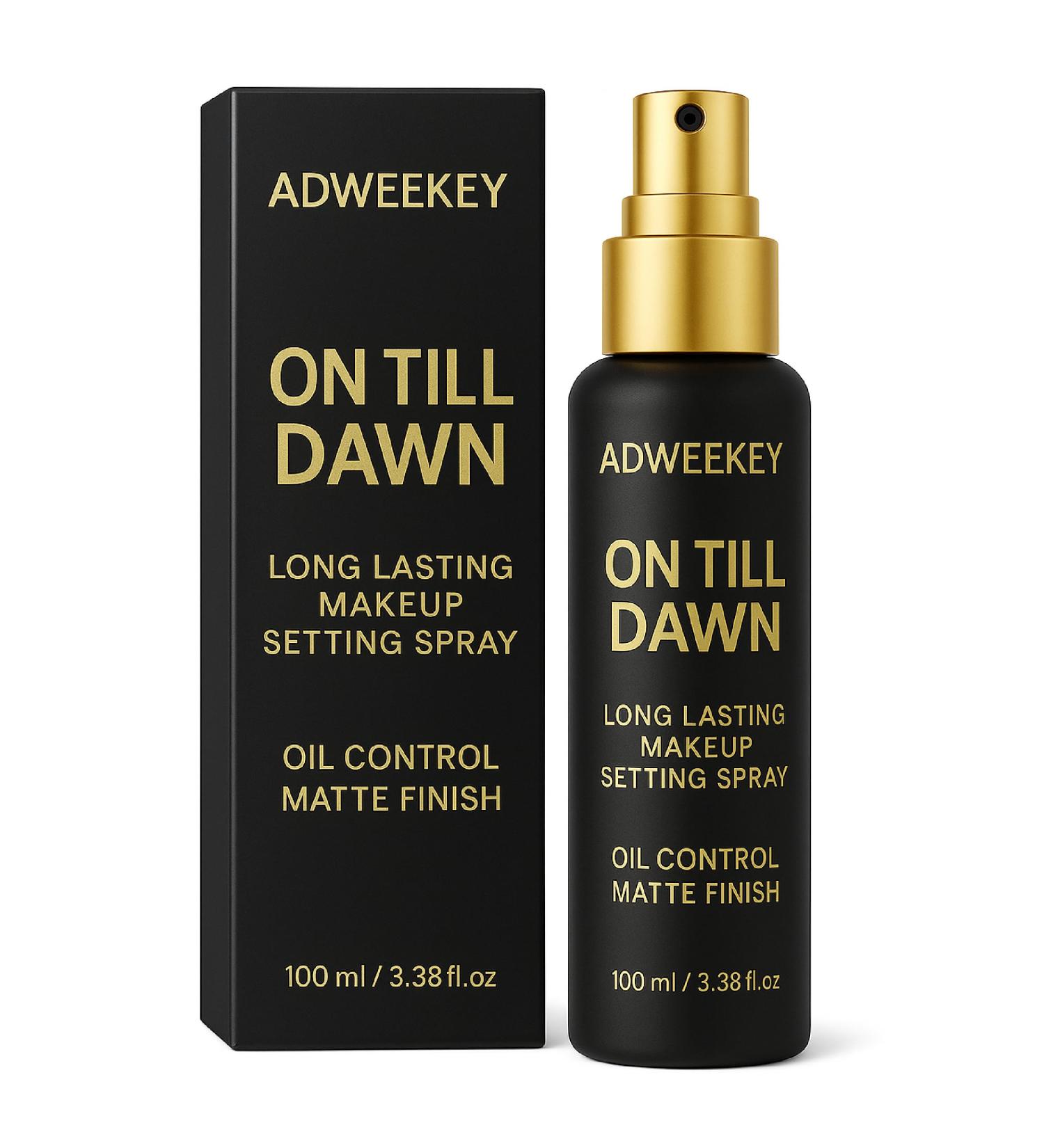 On Till Dawn Makeup Setting Spray Long-Lasting Matte Finish Oil-Control Formula Fast-Drying Mist for All-Day Wear 100ml (3.38 fl.oz) - Buy Online on GoSupps.com