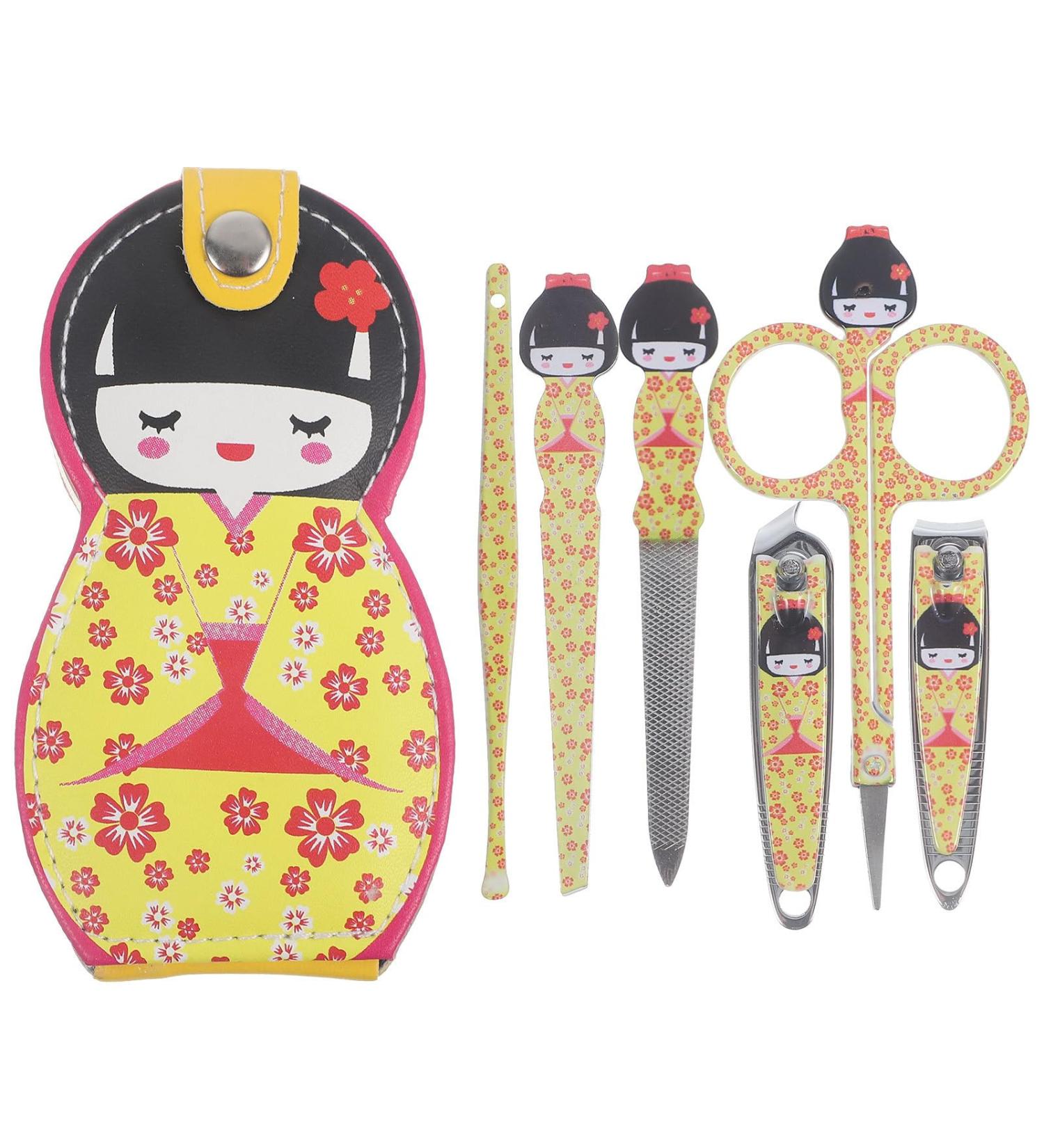 minkissy 1 Set Nail Set Pedicure Kit Nail Kit Manicure Tools Infant Suit Russian Doll Travel Manicure Kit Babies Dolls Japanese Doll Nail Grooming Kit Pp Cosmetic Fader Baby - Buy Online on GoSupps.com