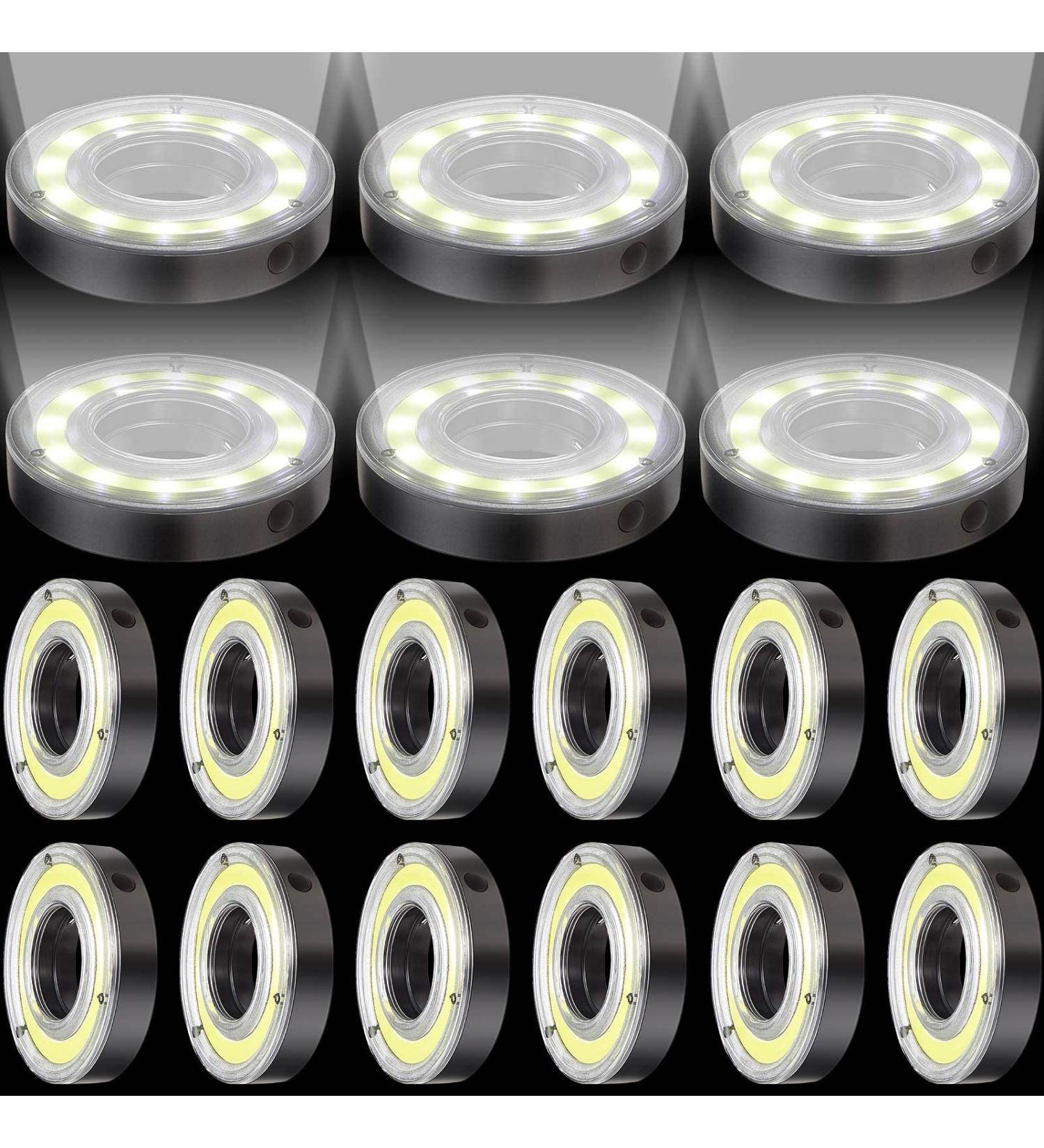 Glowing Golf Hole Lights Set - 18 PCS | LED Putting Green Flags, Poles, and Light Cups for Night Golf Play - Buy Online on GoSupps.com