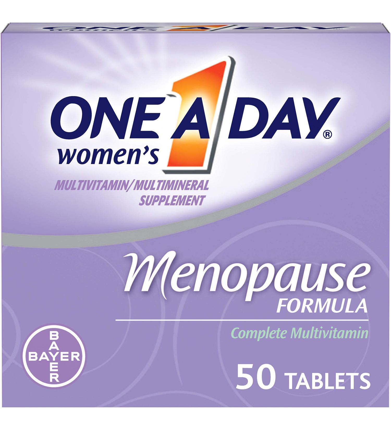 Women's Menopause Support One A Day Tablets - Complete Nutrition for Menopausal Women - Buy Online on GoSupps.com